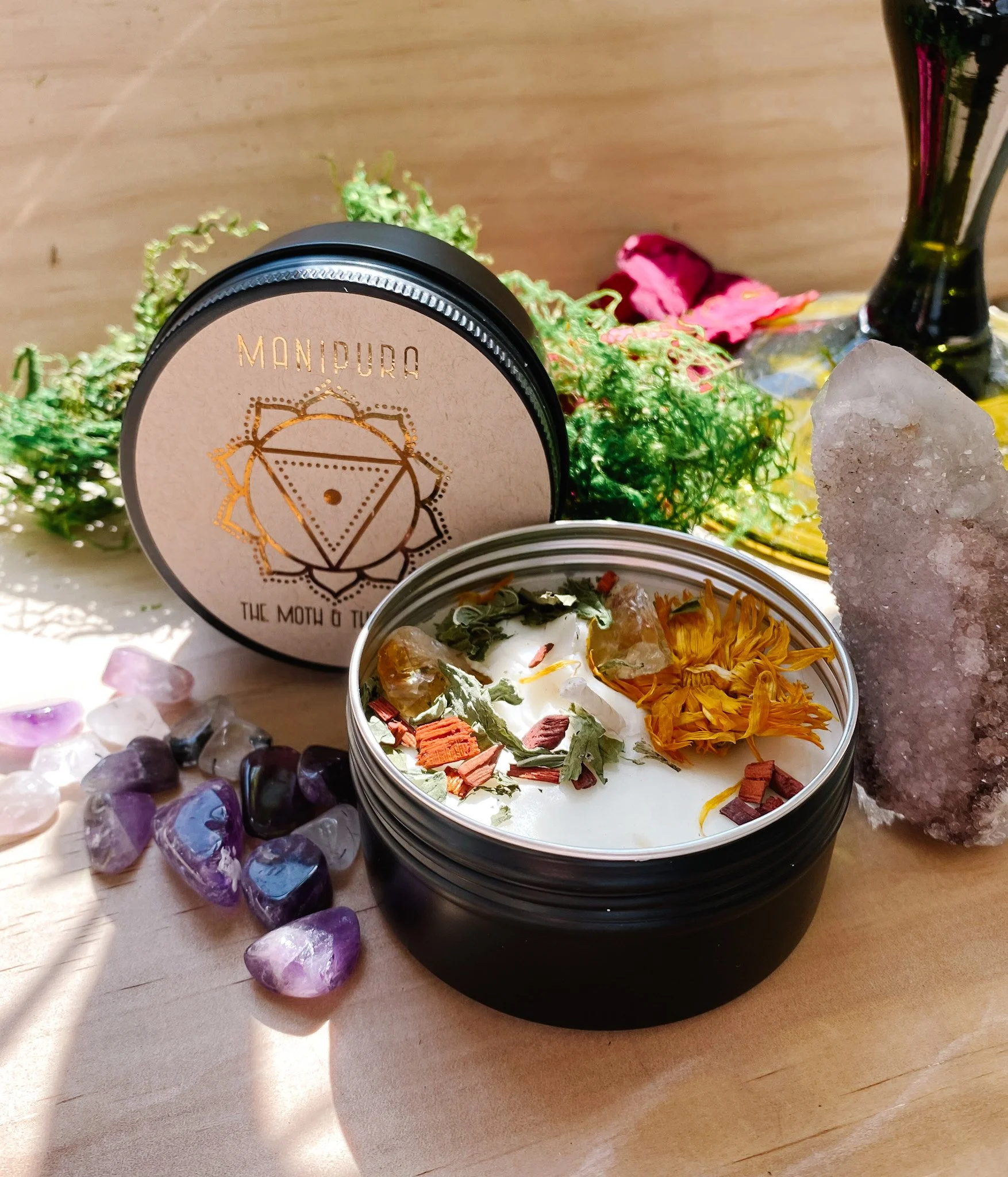 Solar Plexus Chakra Candle