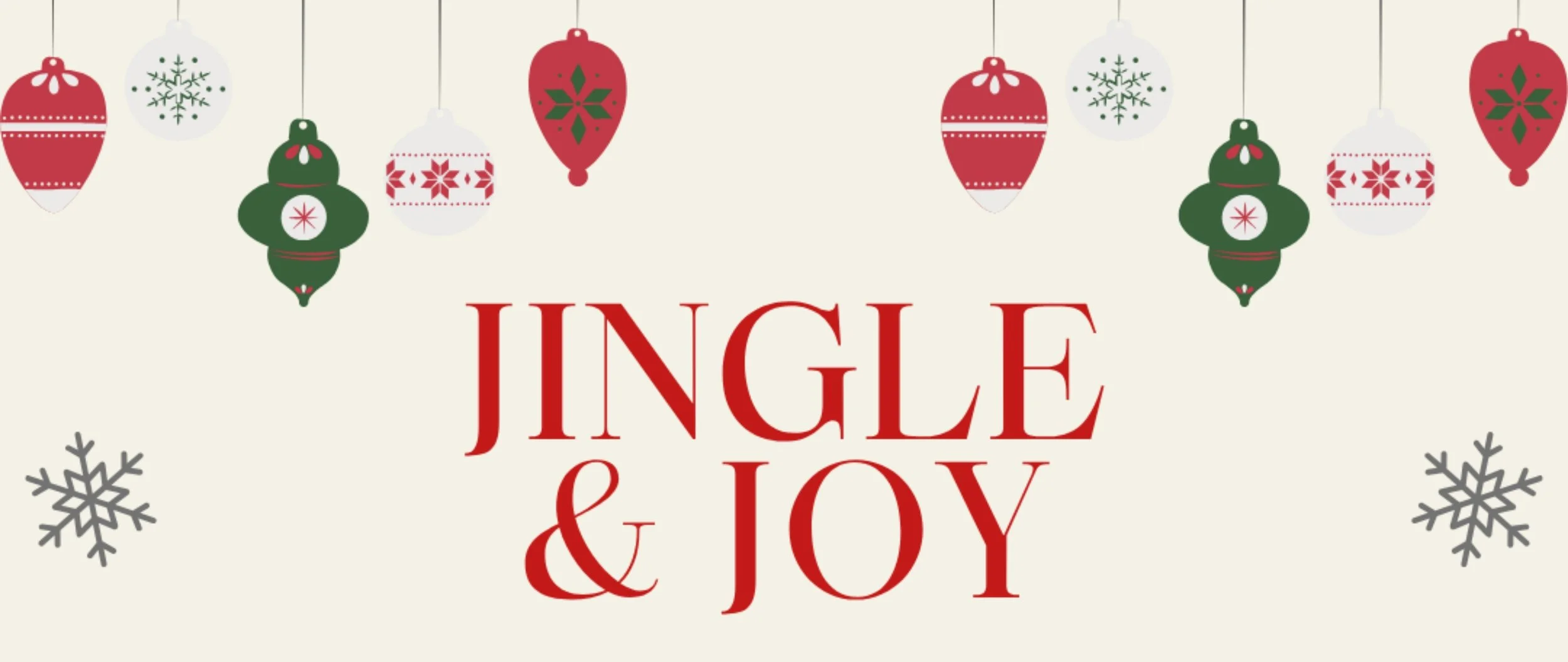Jingle &amp; Joy: First Seating