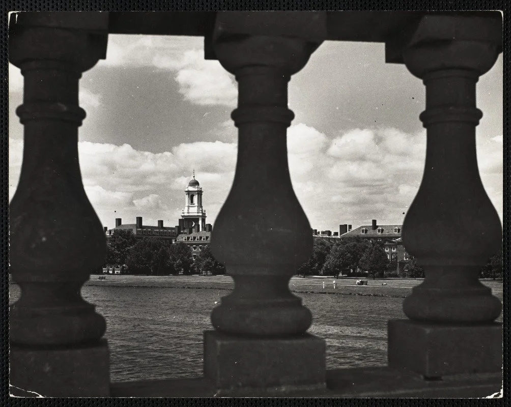 1935 - 1955. Griffin. Across the Charles - Harvard in background.JPG