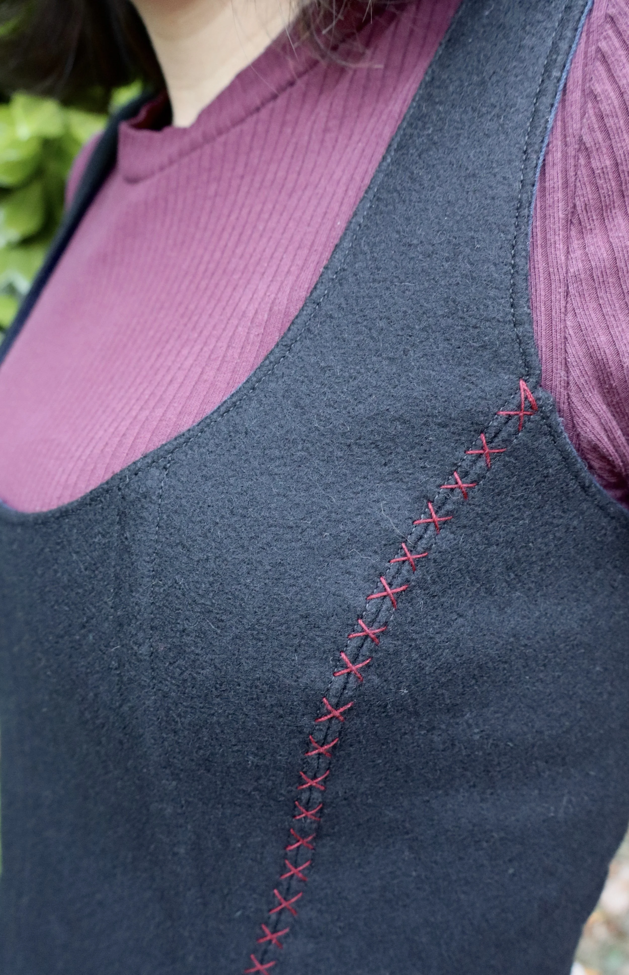 *Ready To Ship* Finfolk Bodice | Medium | Solid Black