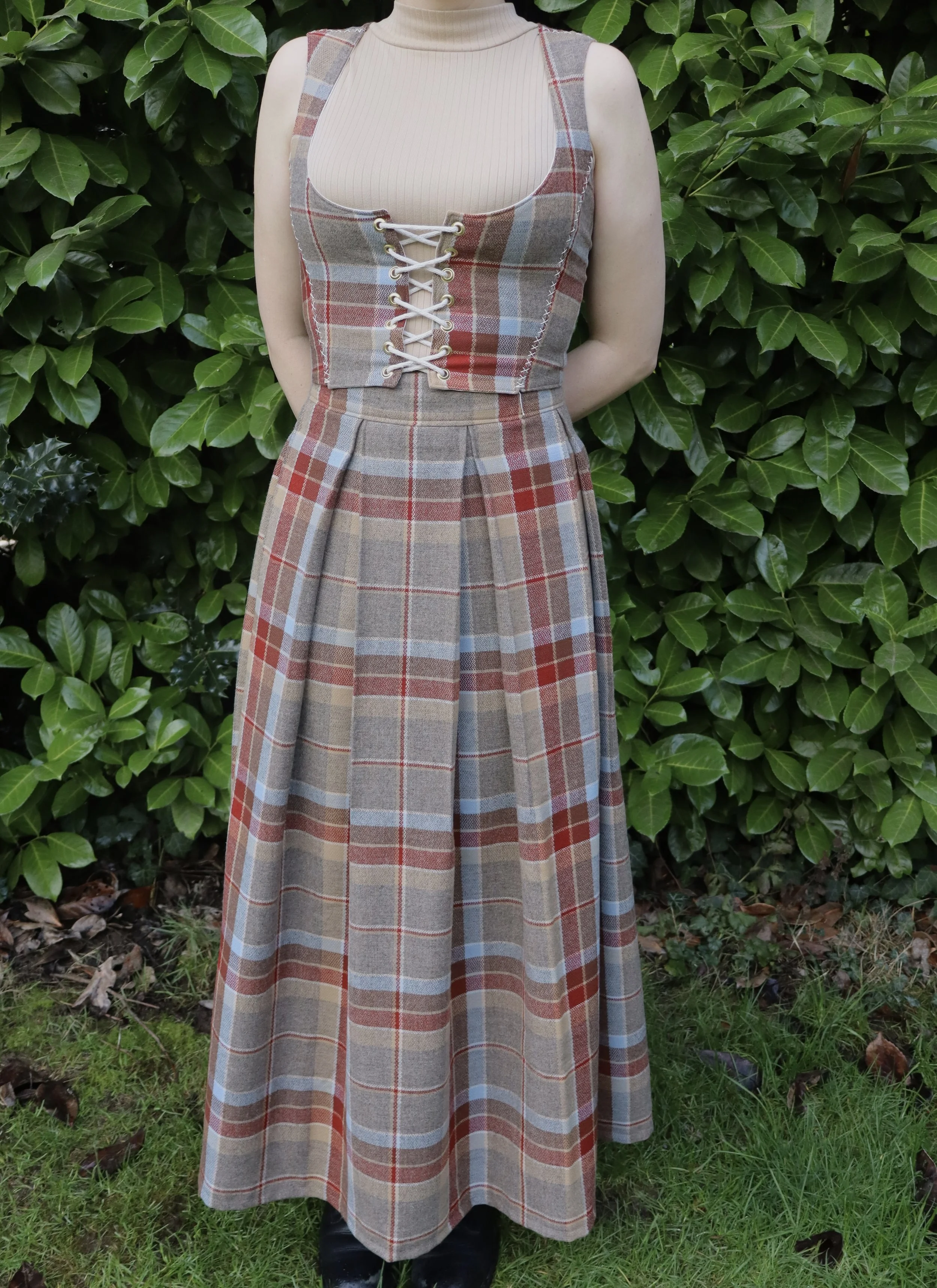 *Ready To Ship* Set of Belladonna Bodice & Pleated Skirt | Medium | Prairie