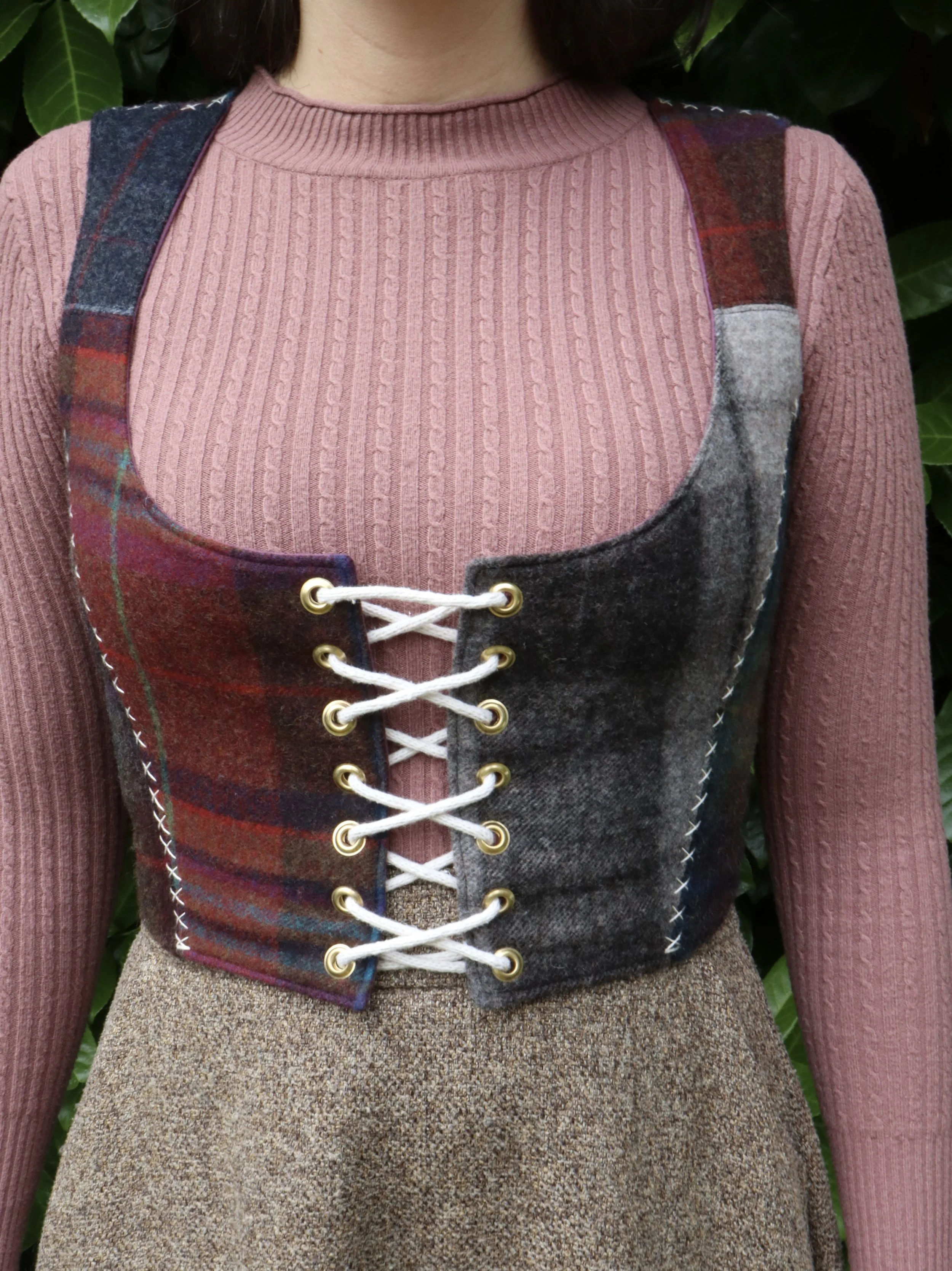 *Ready To Ship* Belladonna Bodice | Medium | Patchwork