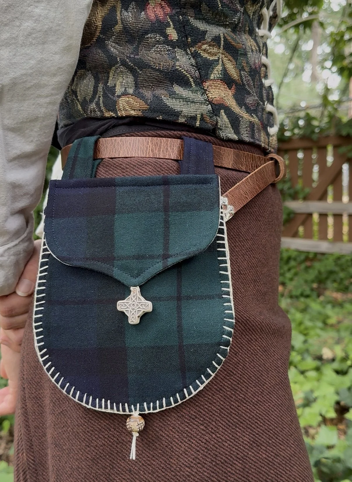 *Ready To Ship* The Talisman Belt Pouch | Black Watch