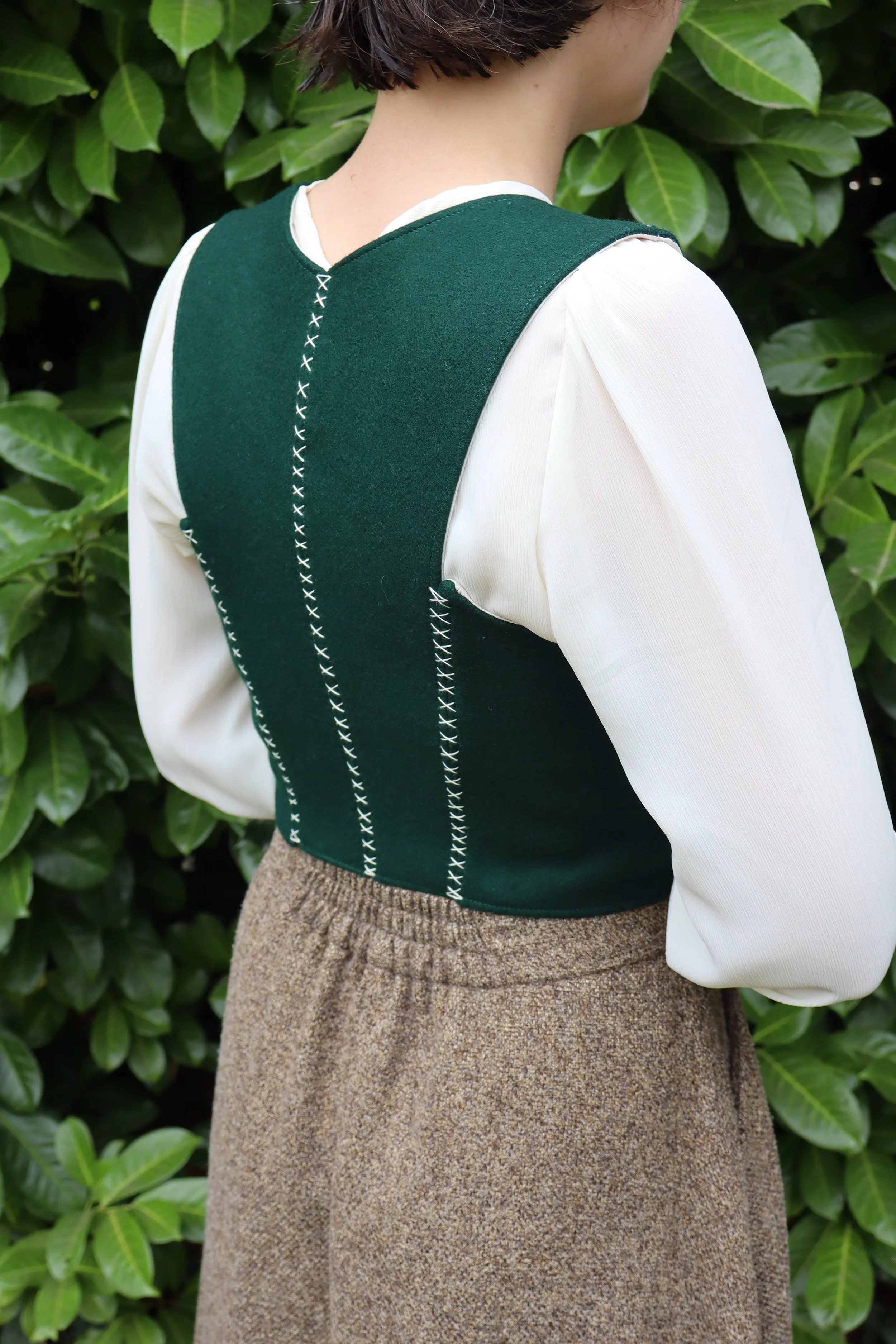 women's bodice - medieval inspired, historically influenced renaissance faire clothing . Perfect for reanaissance fairs, special events, and every day wear.