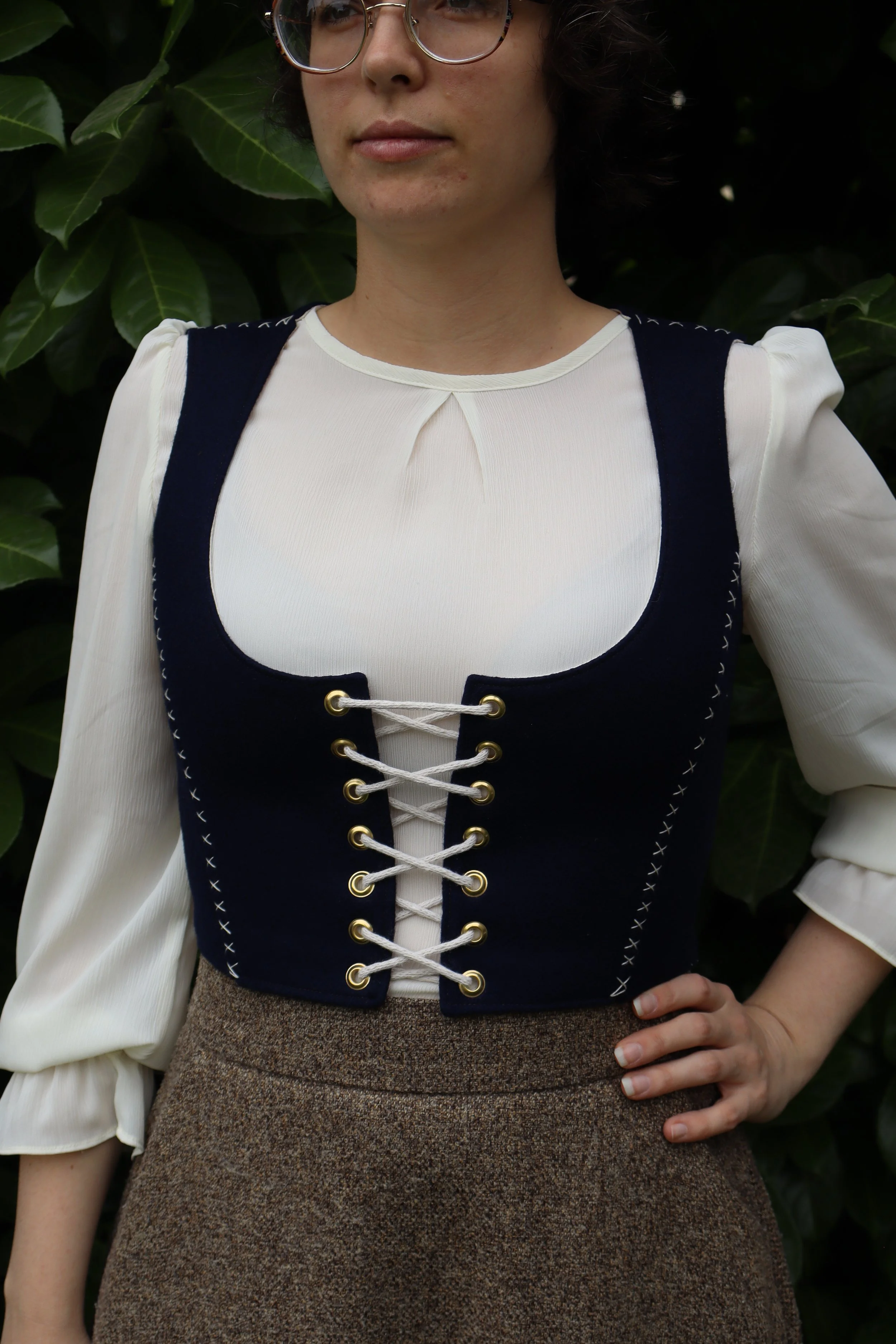 women's bodice - medieval inspired, historically influenced renaissance faire clothing . Perfect for reanaissance fairs, special events, and every day wear.