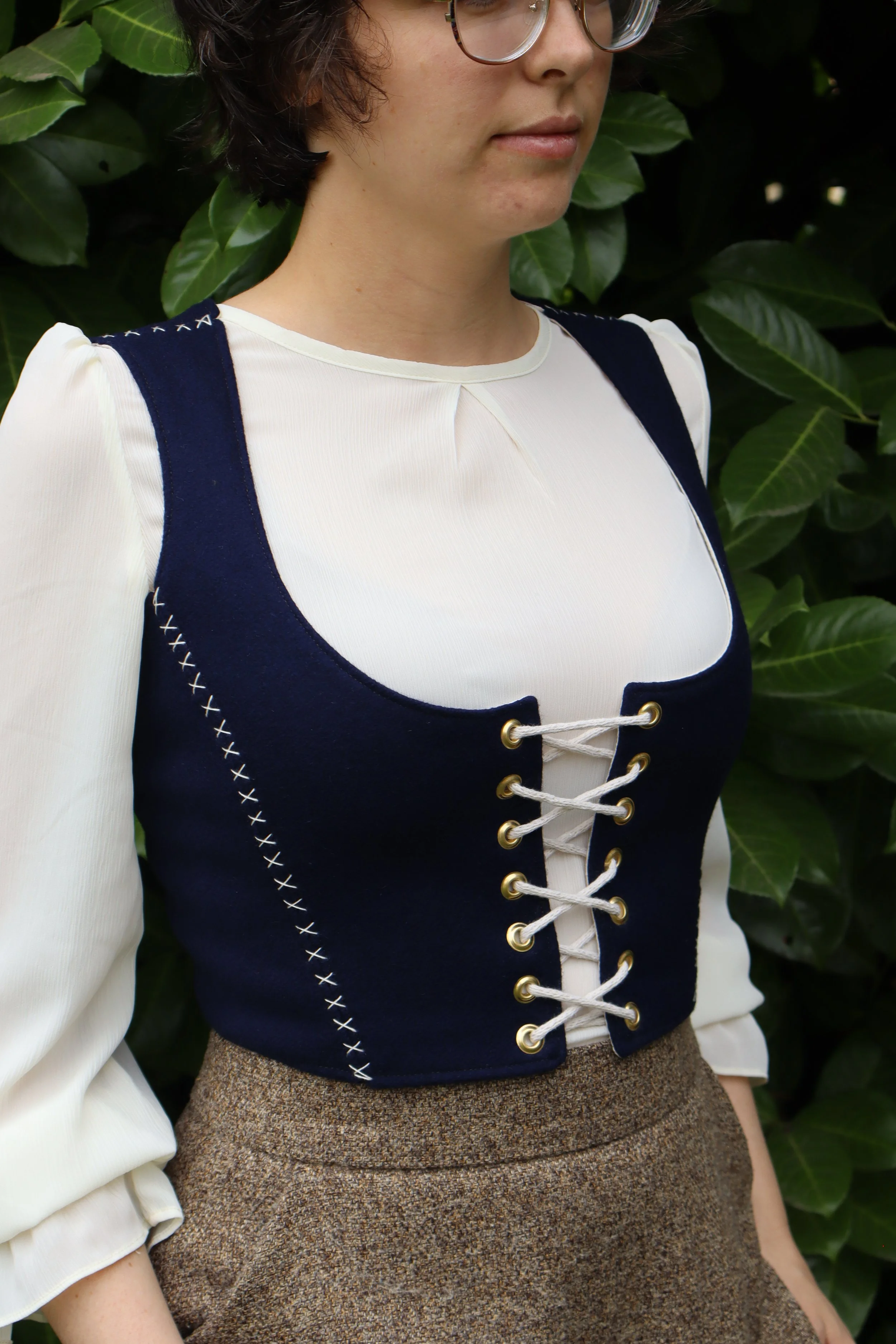 women's bodice - medieval inspired, historically influenced renaissance faire clothing . Perfect for reanaissance fairs, special events, and every day wear.