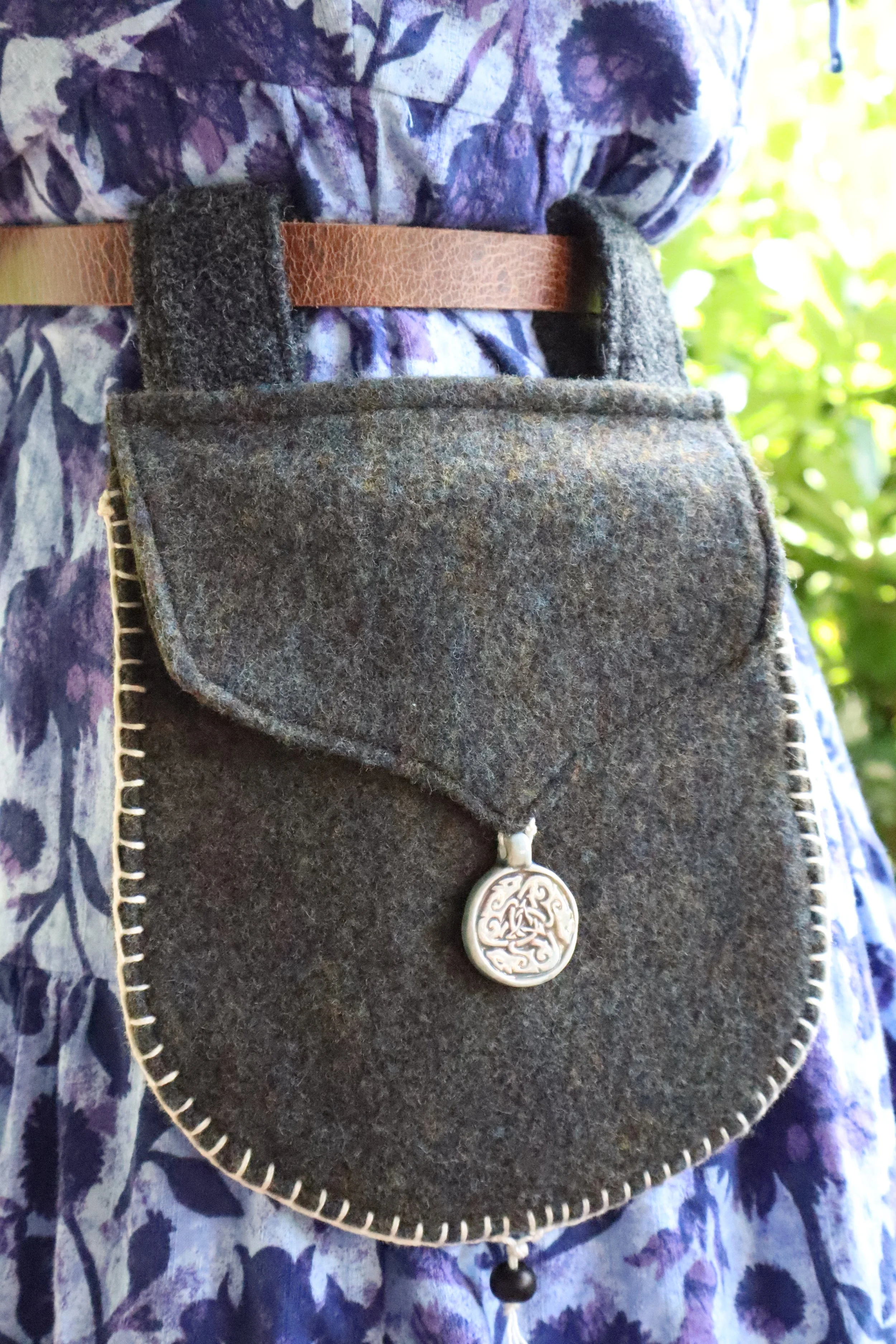 *Ready To Ship* The Talisman Belt Pouch | Static Grey