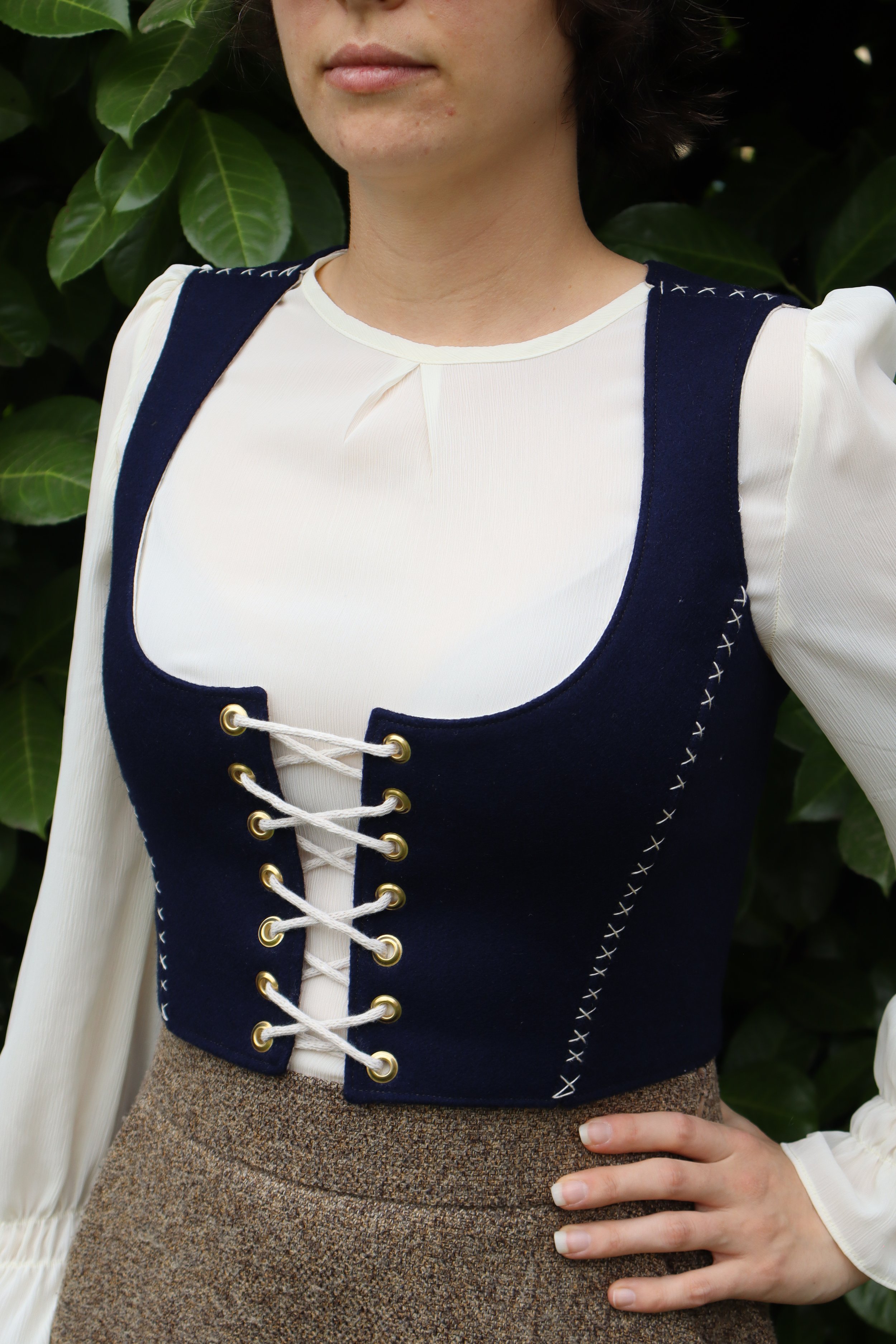 women's bodice - medieval inspired, historically influenced renaissance faire clothing . Perfect for reanaissance fairs, special events, and every day wear.