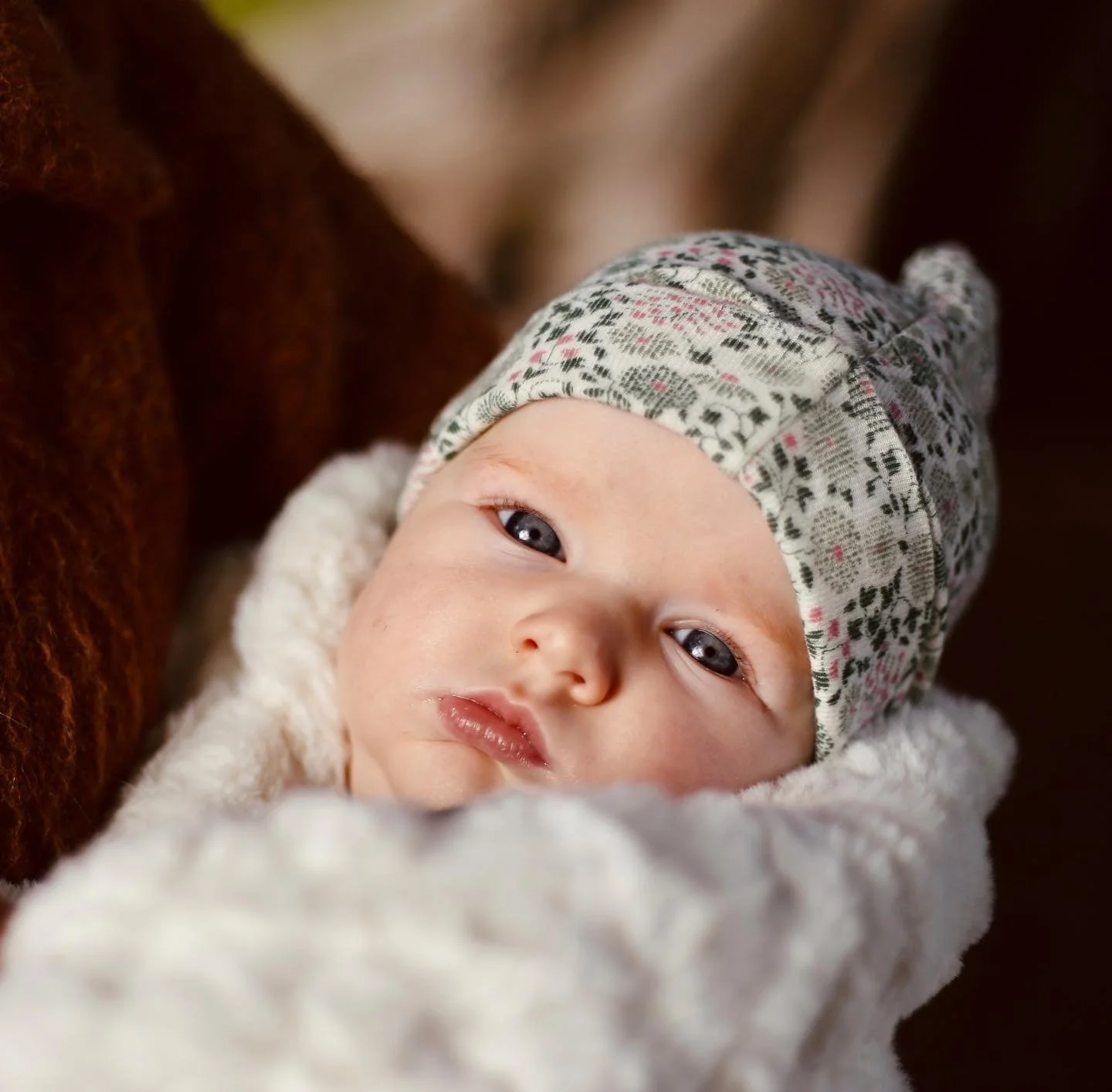 This thoughtful gaze caught at a location shoot under the trees!