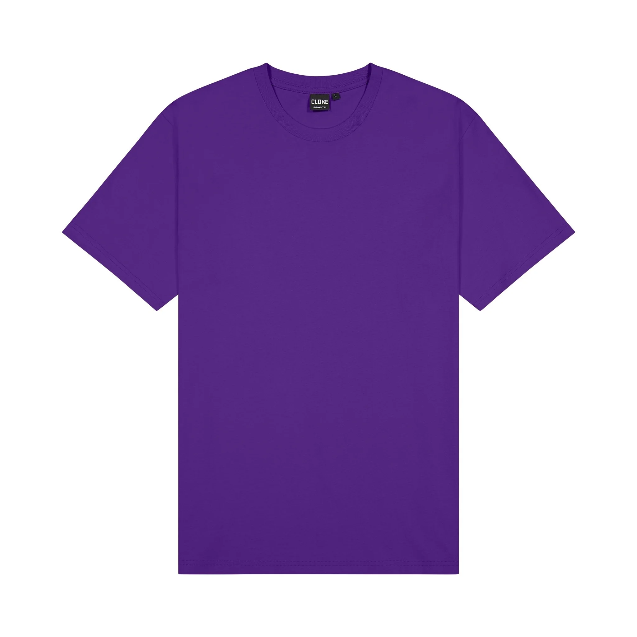 CLOKE-T101-Outline-Mens-Tee-Purple-F.jpg