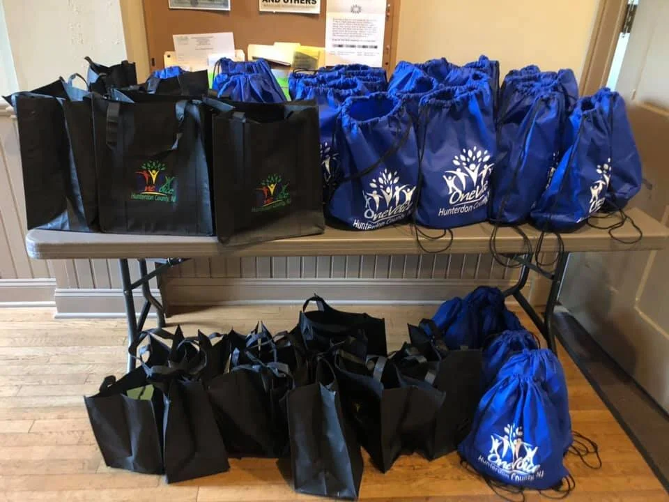 Blessing Bags for the Hope One Van Event at Flemington Presbyterian