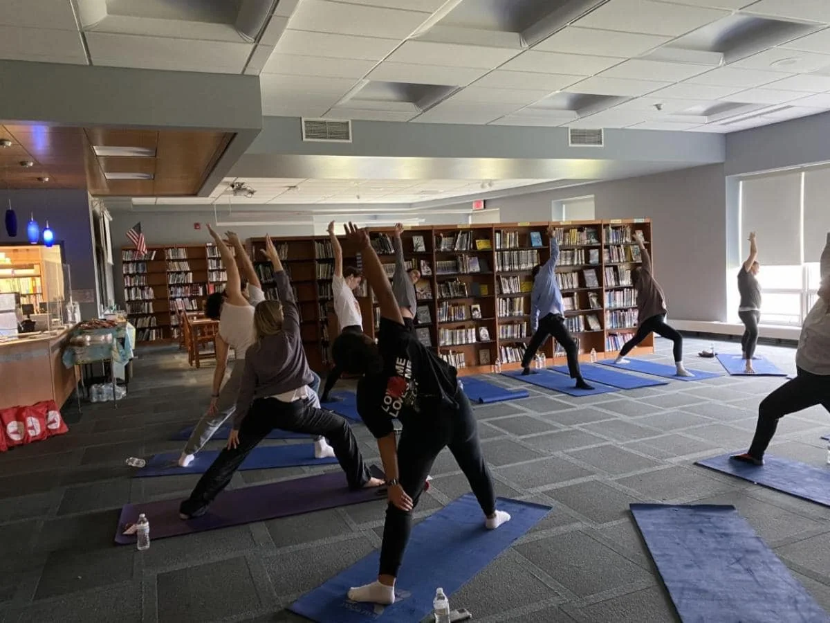 One Voice workshop at South Hunterdon High School: "MUSIC, a Bridge to Mind/Body Connection" 