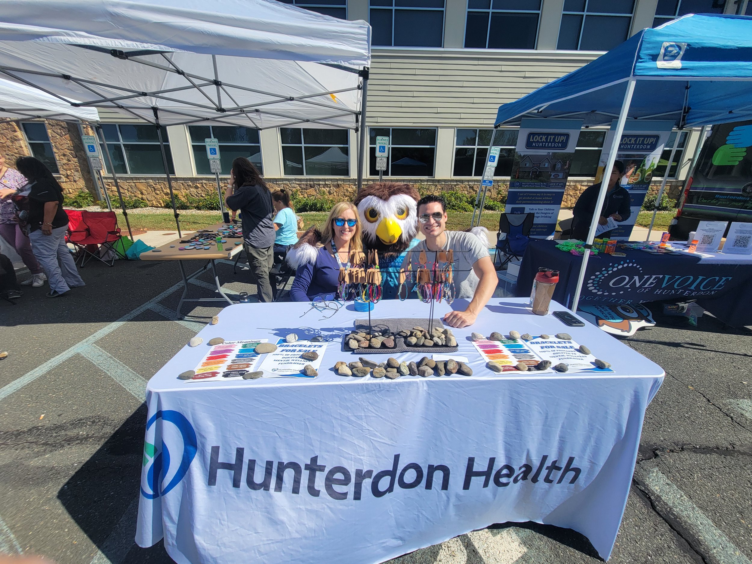 Owlbert with HH partners at table.jpg
