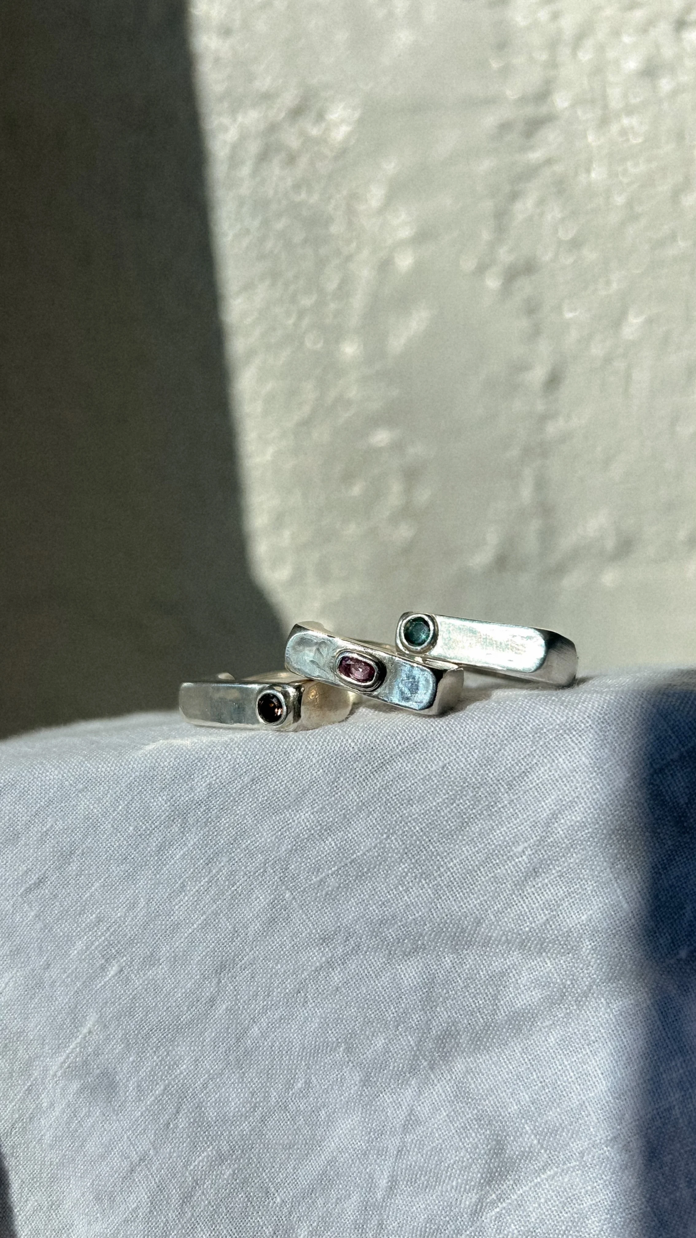 Cedar Signet- Aqua Tourmaline