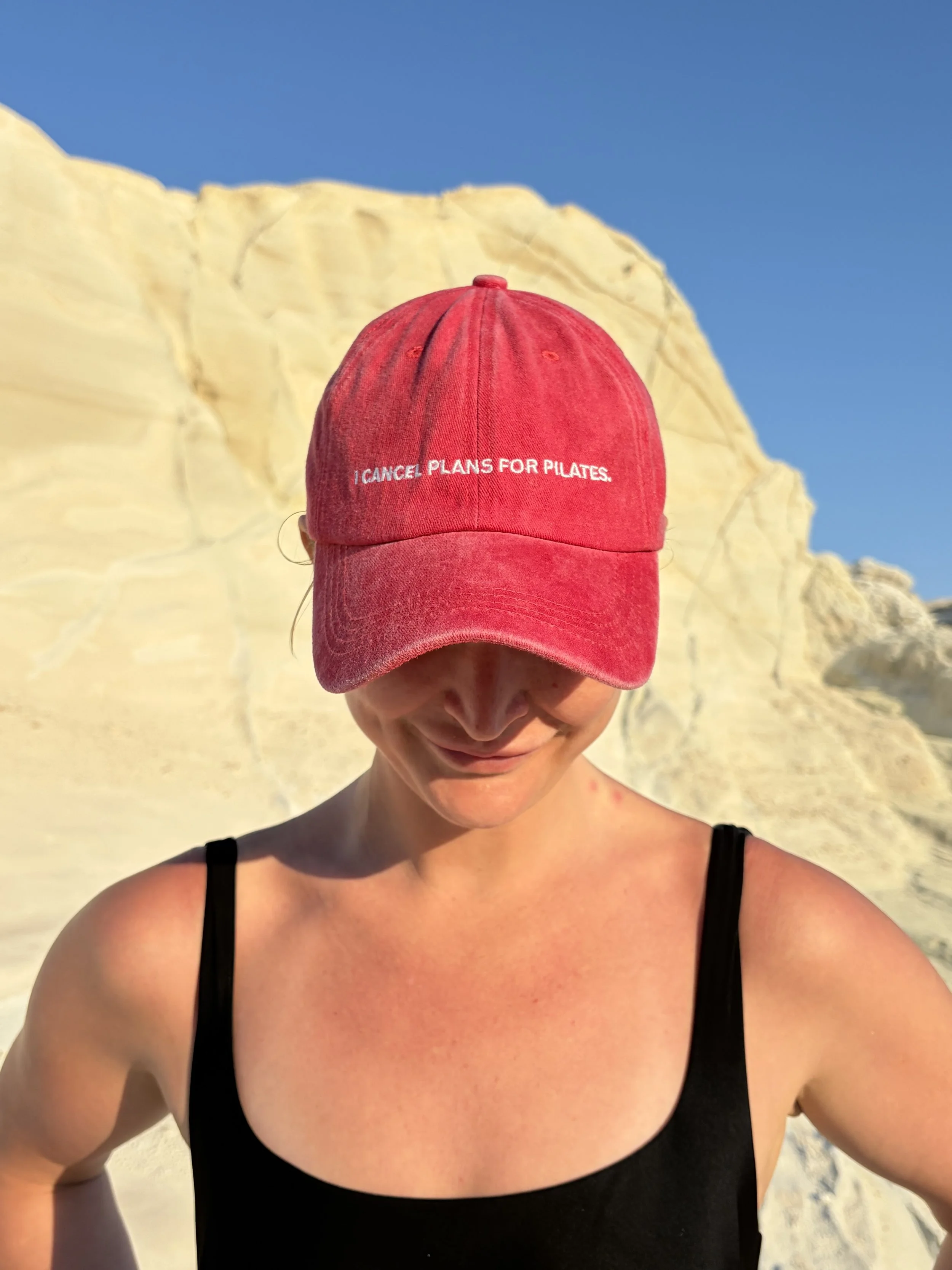 Red cap
