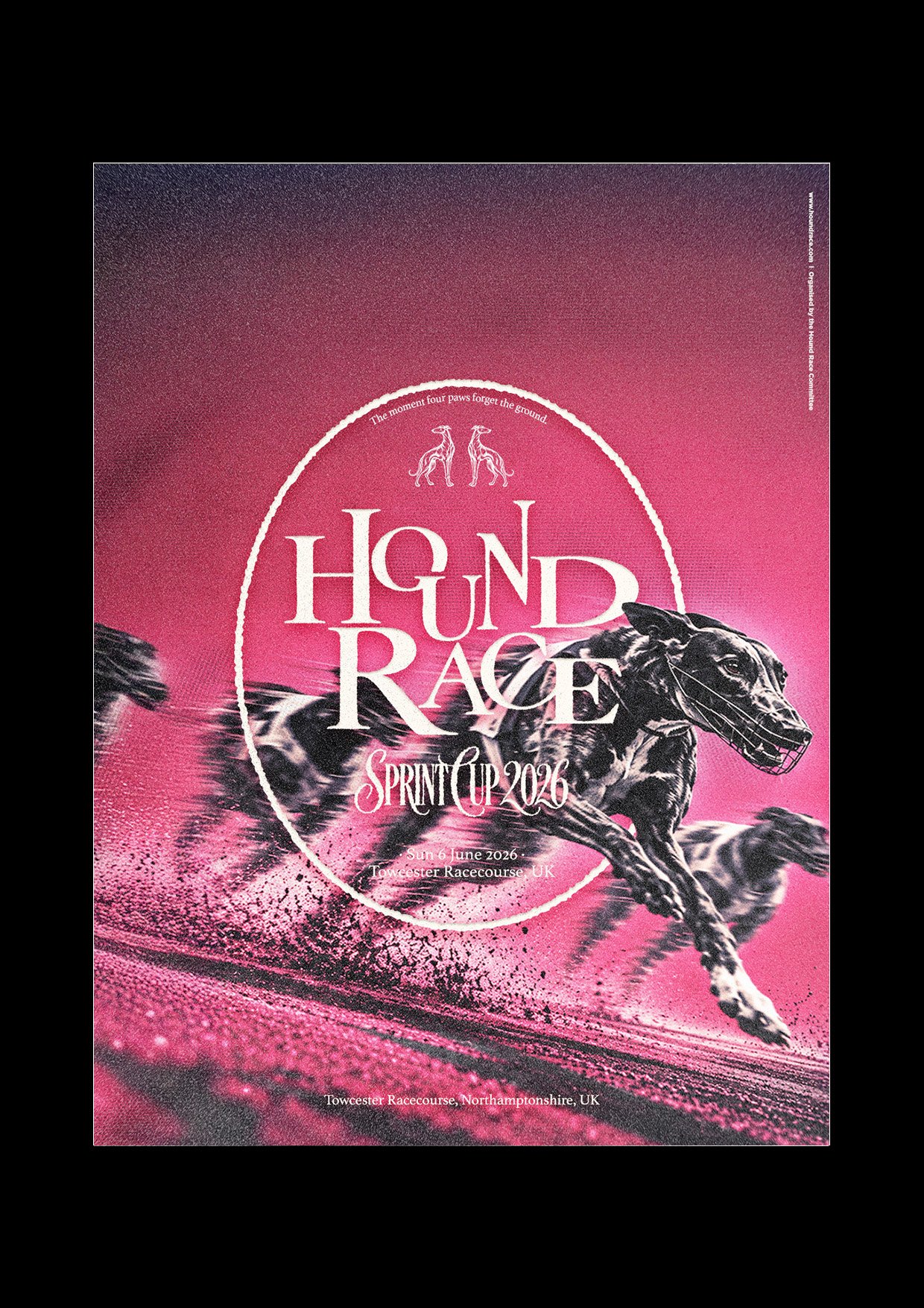 HOUND RACE : SPRINT CUP 2026 Visual Identity Concept