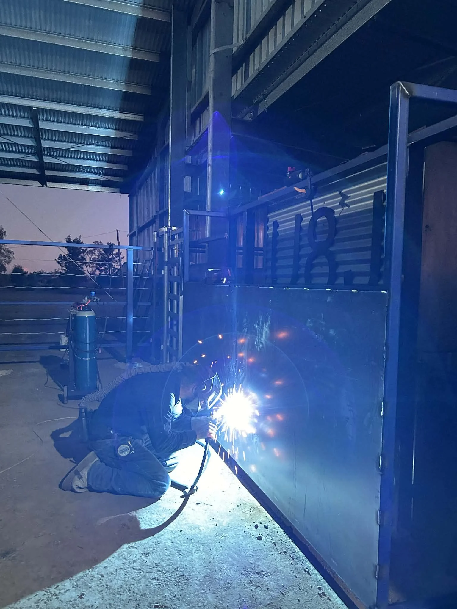 Cattle Yard Building