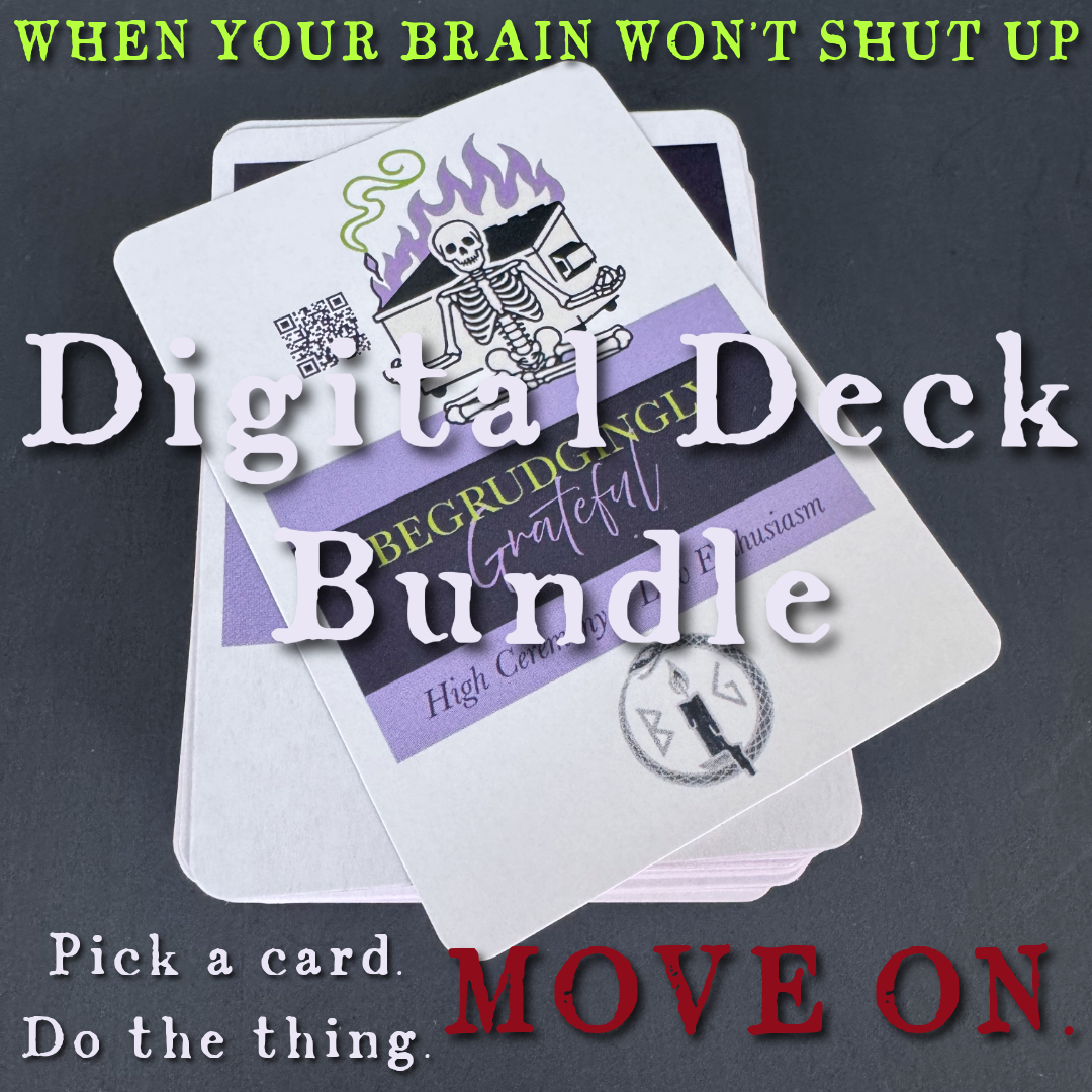 The Begrudgingly Grateful Deck Duo (Printable)