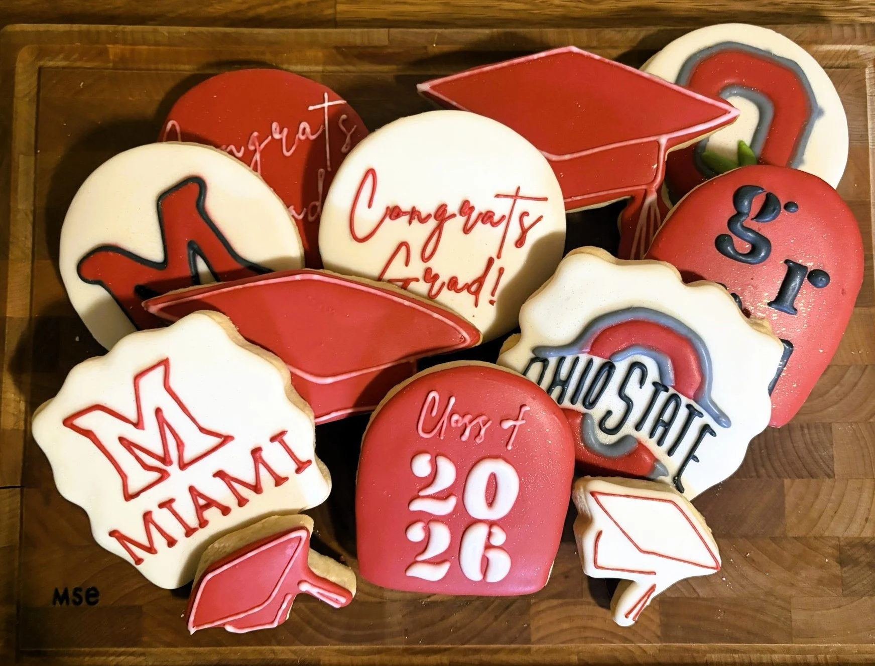 Graduation Sugar Cookies