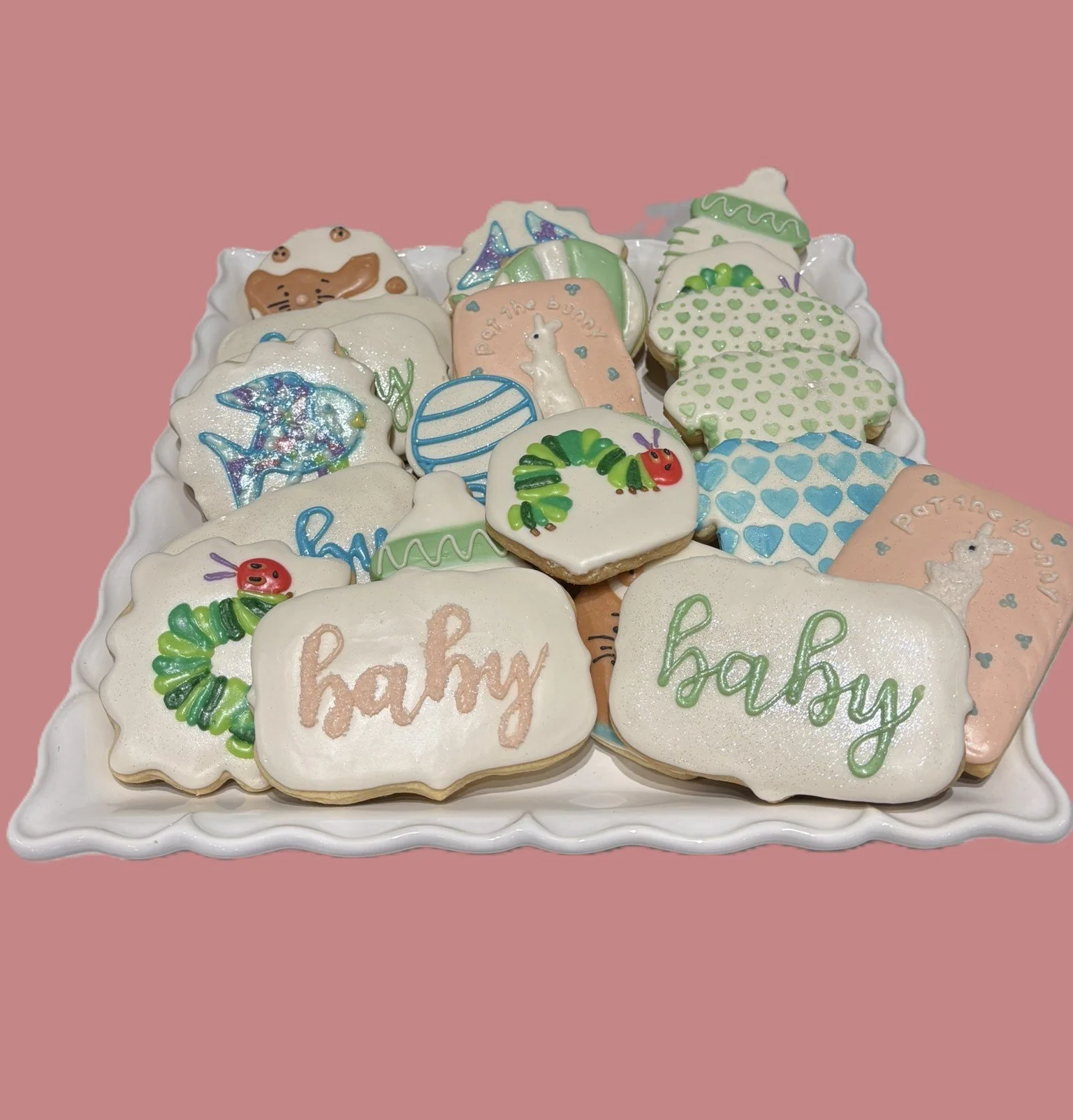 Baby-Themed Custom Cookies