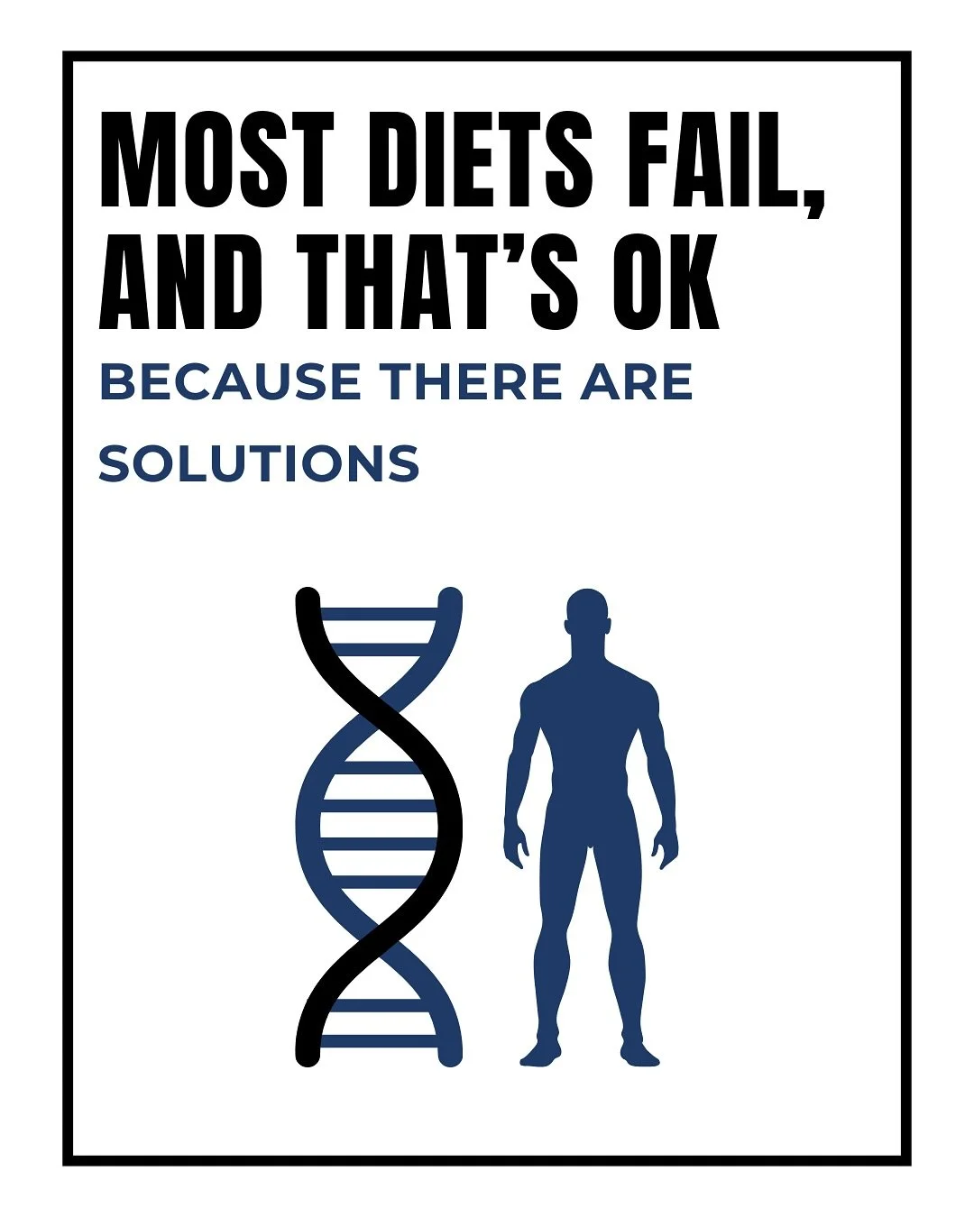 Diets don&rsquo;t fail because you&rsquo;re weak. 

They fail because they&rsquo;re built on restriction, short-term thinking, and zero education. 

Healthy and sustainable fat loss, by contrast, comes from understanding your metabolism, your body co