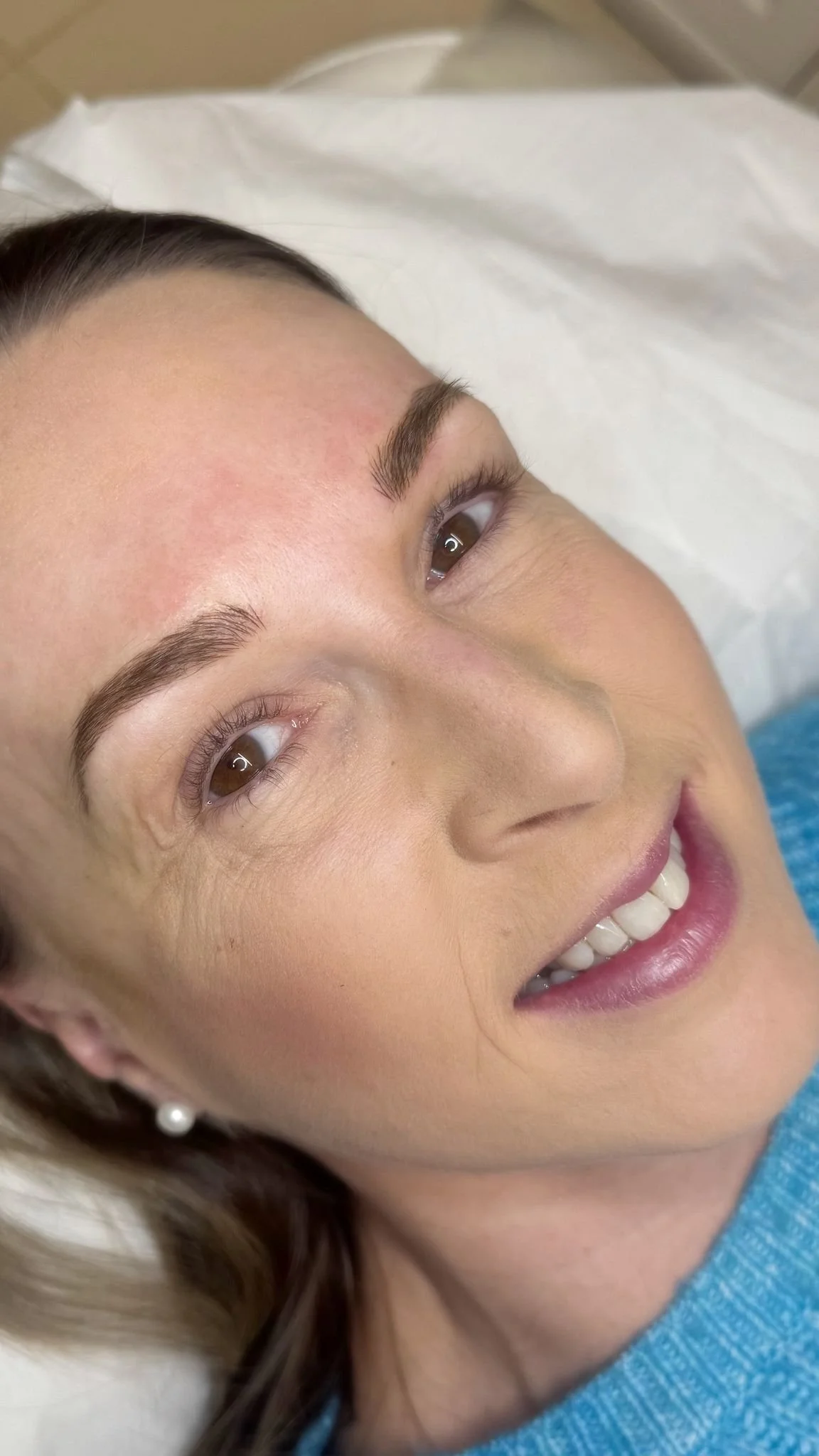Advanced skincare treatment using professional equipment
