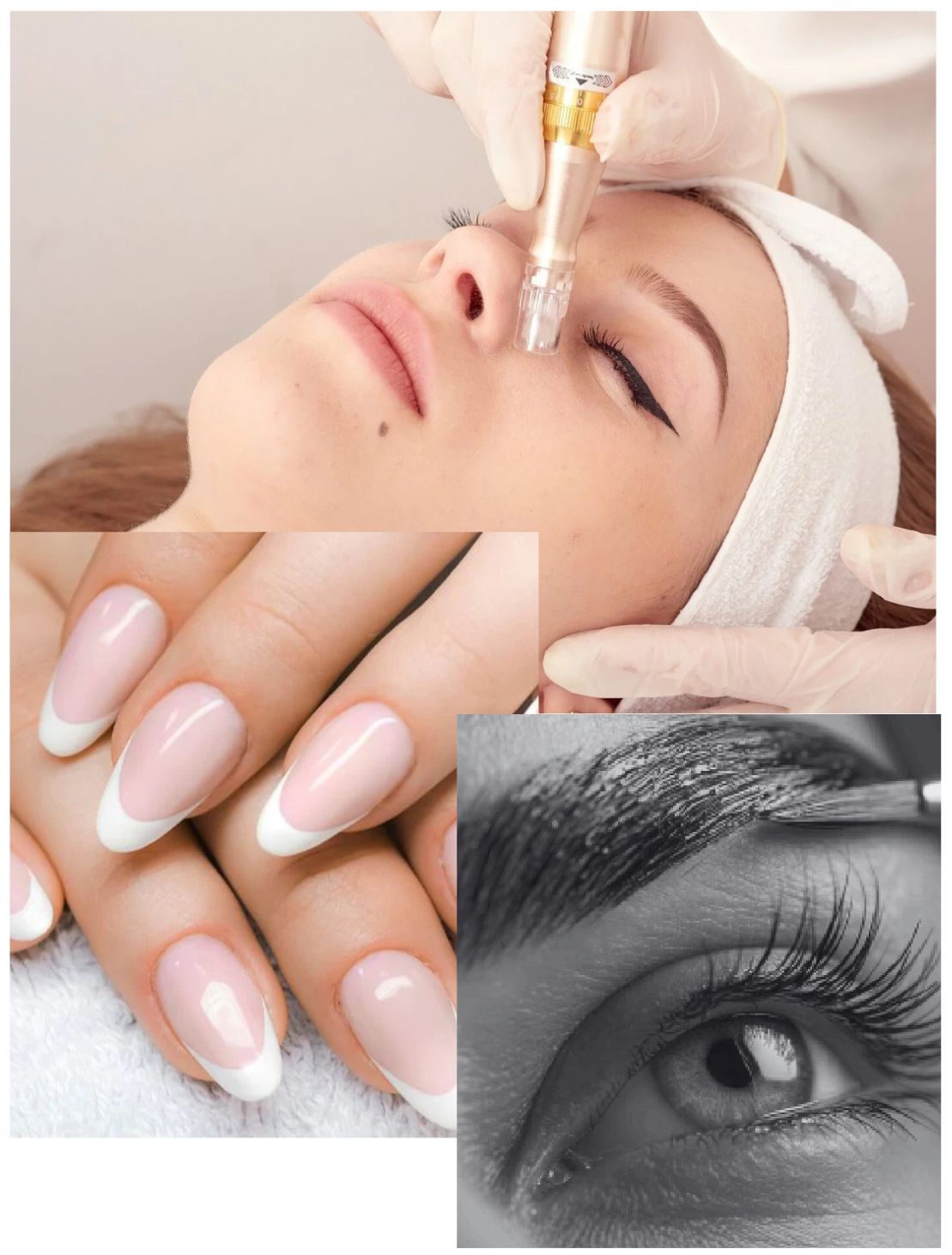 Luxurious facial treatment in progress at Touch of Beauty