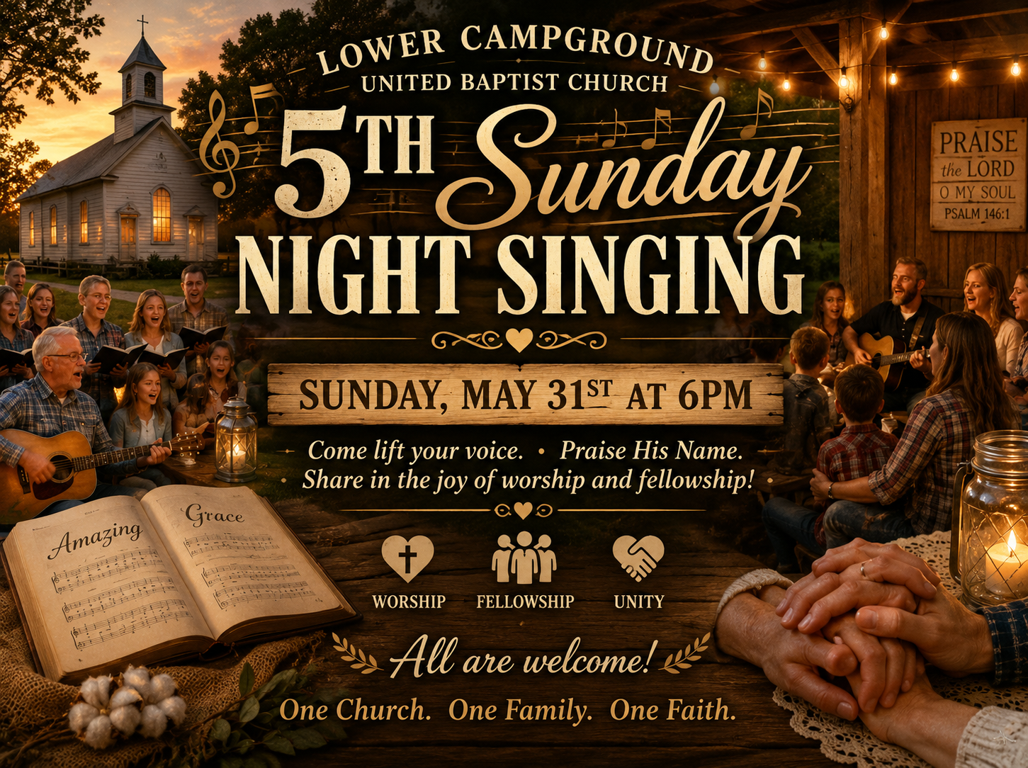 5th Sunday Night Singing