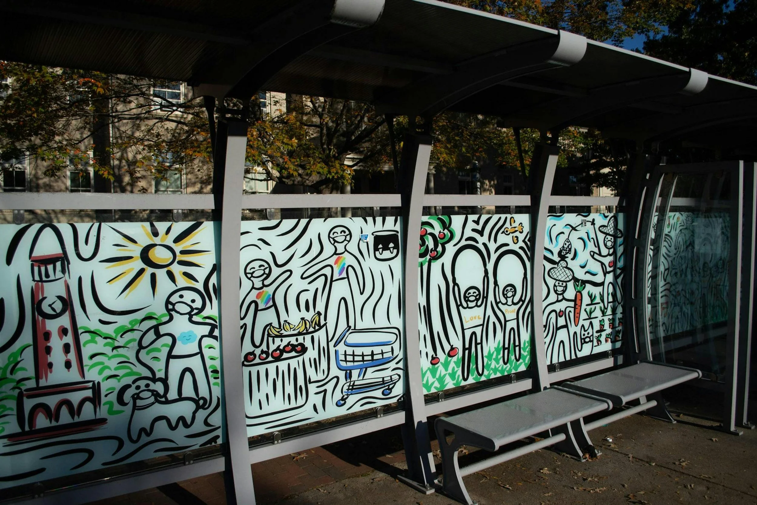 Chapel Hill wins 'Great Place for Public Art' award for funky public transportation art