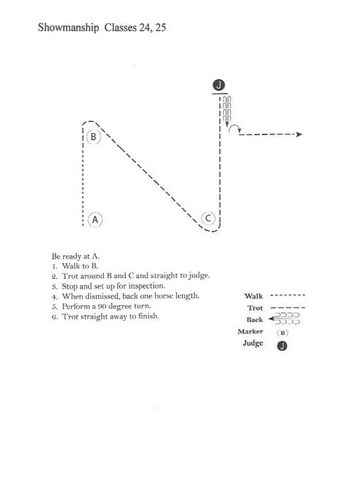 Showmanship Pattern