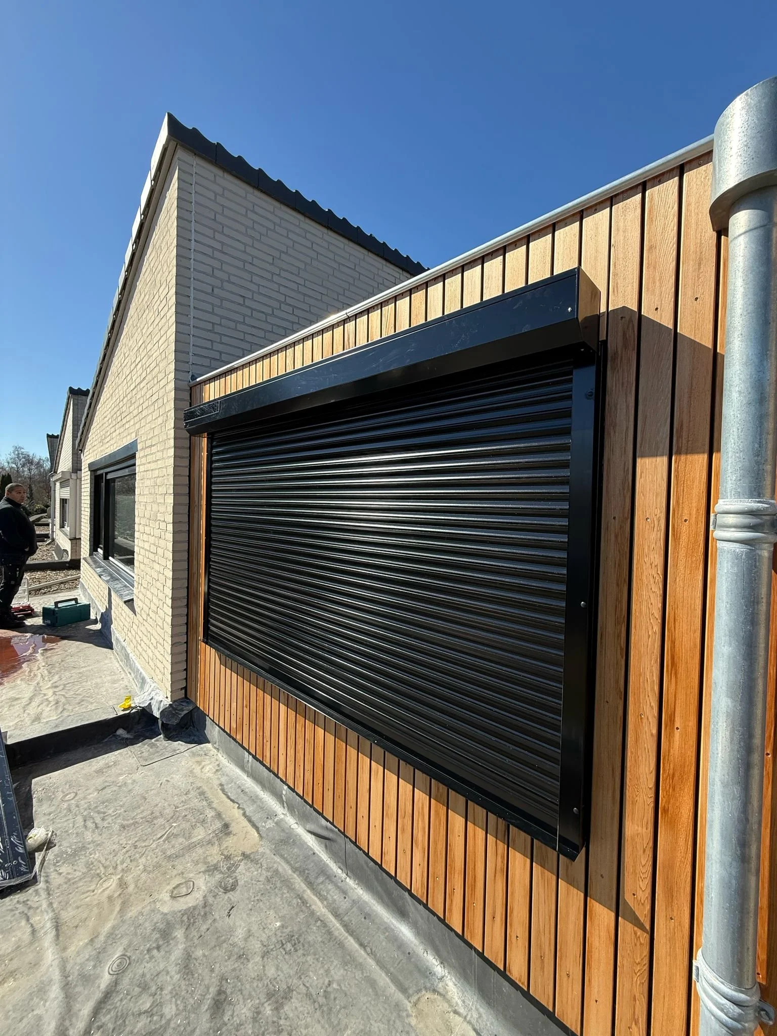 Rolluiken achterzijde woning