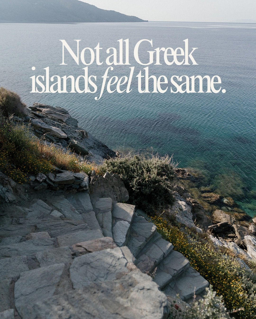We don&rsquo;t choose places because they&rsquo;re trending, we choose them because they teach you something. 

Andros is close to Athens and easy to reach, yet it feels a world away, rich in architecture, walkable towns, and everyday local life 🍃

