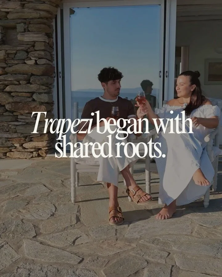 Trapezi, meaning table in Greek, is an intimate retreat on the island of Andros centred on connection to food, culture, and one another. Guided by Gabriella @_noregrettispaghetti, the experience is steeped in Greek&ndash;Cypriot heritage, where recip