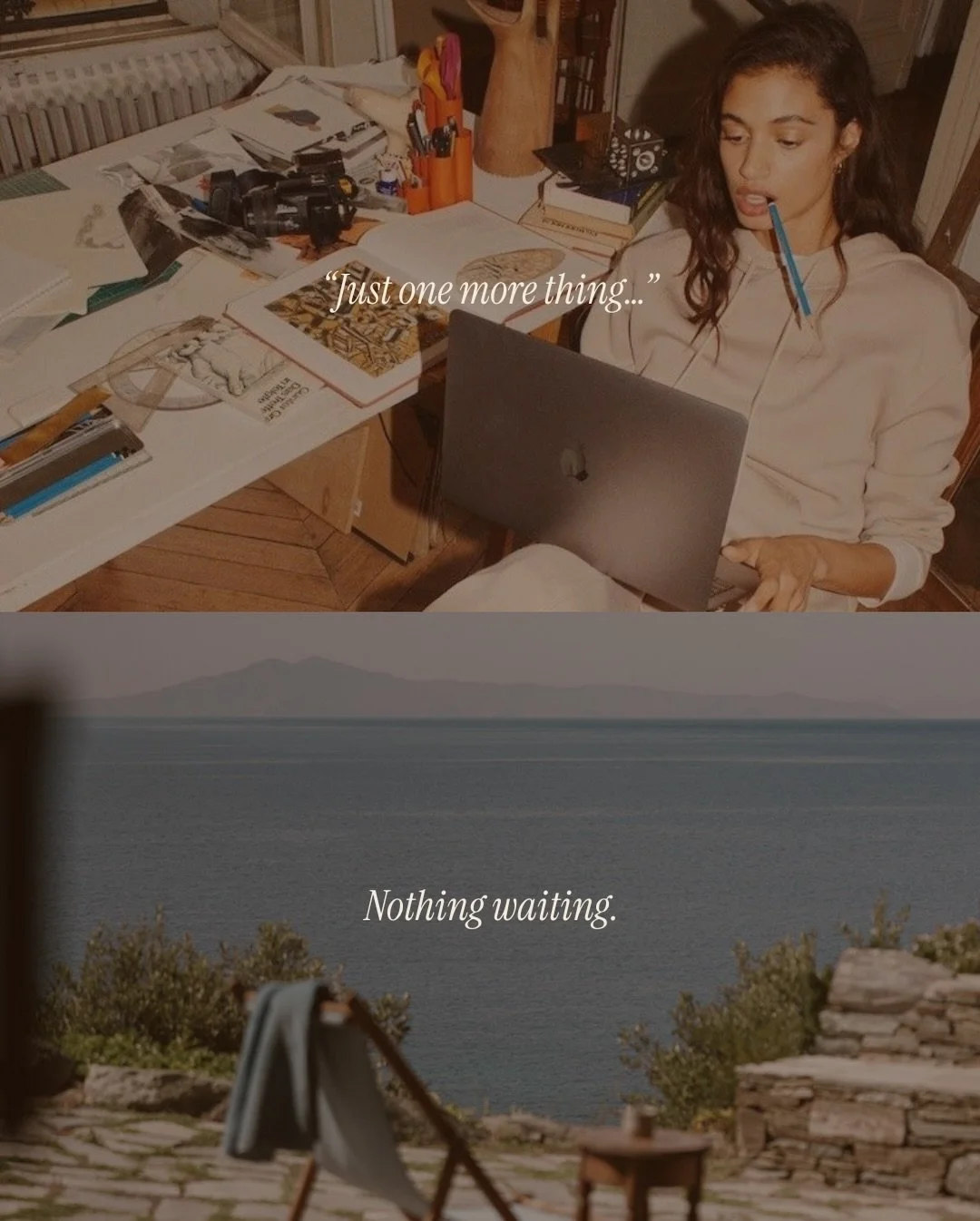 Most guests arrive carrying the pace they&rsquo;ve learned to live with. 

Full days, half attention, always one step ahead of themselves. They leave differently. Mornings loosen. Time stops feeling scarce. Simple things like cooking, walking, sittin