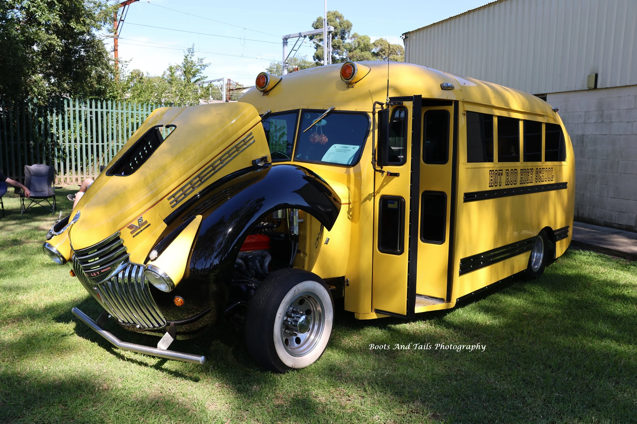 Hot Rod School Bus  Hi Res Shot