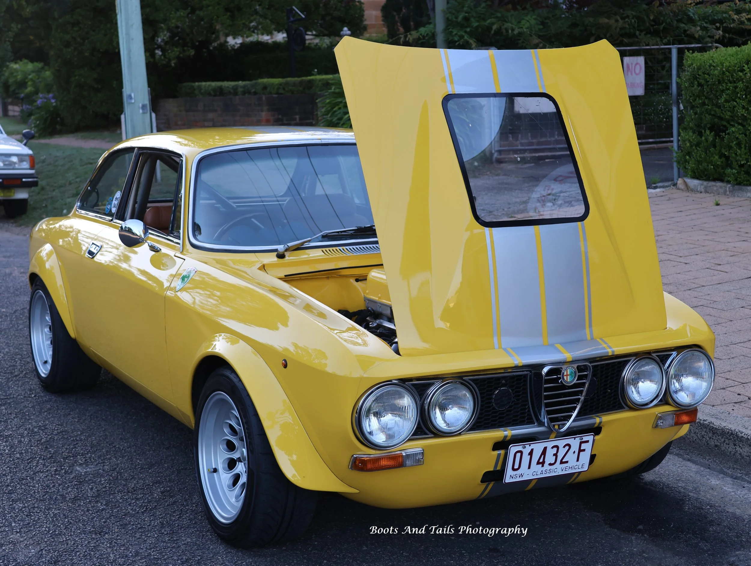 Yellow Alfa 2 Door  Hi Res Photo Shot