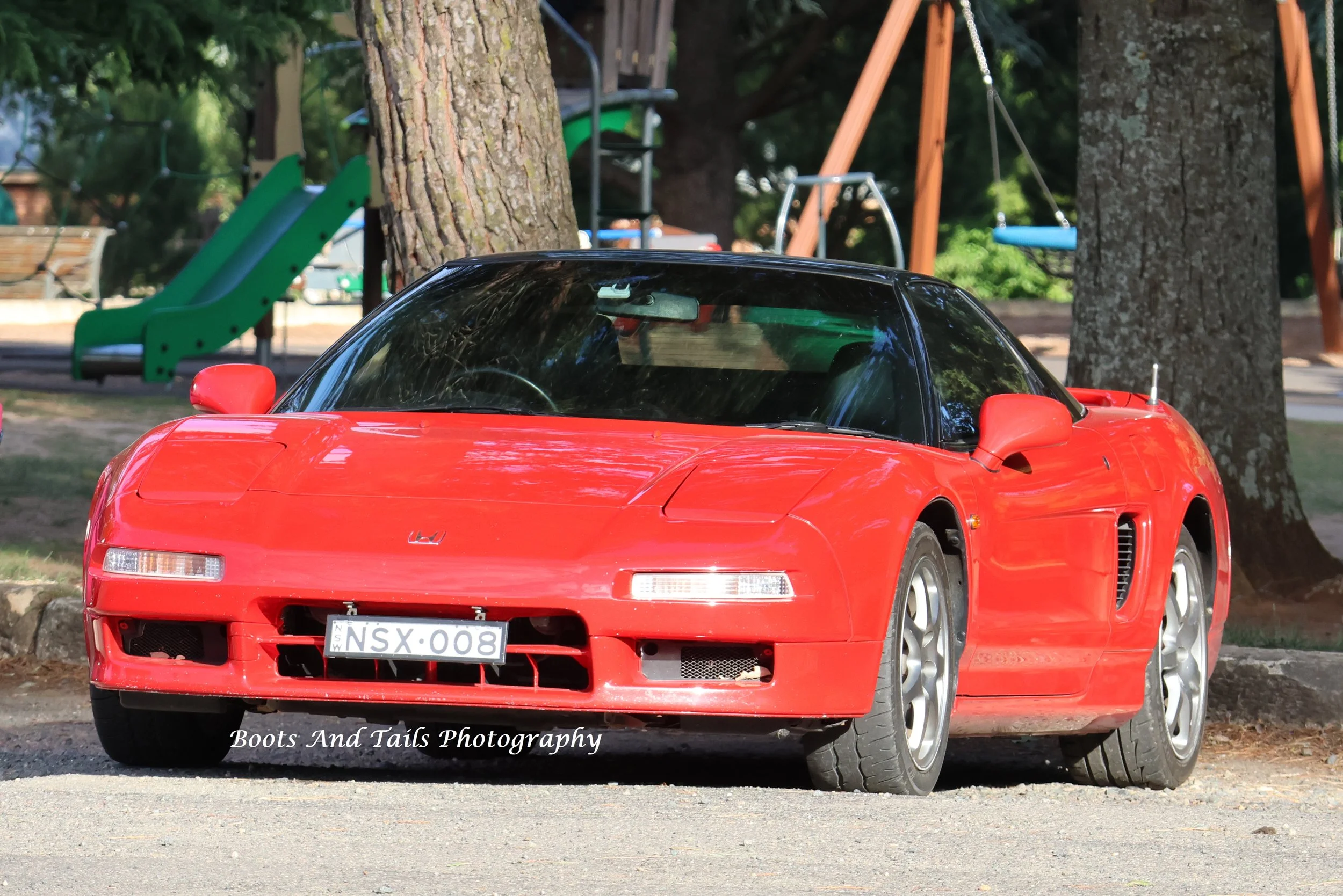 Red NSX Honda Hi Res Photo Shot