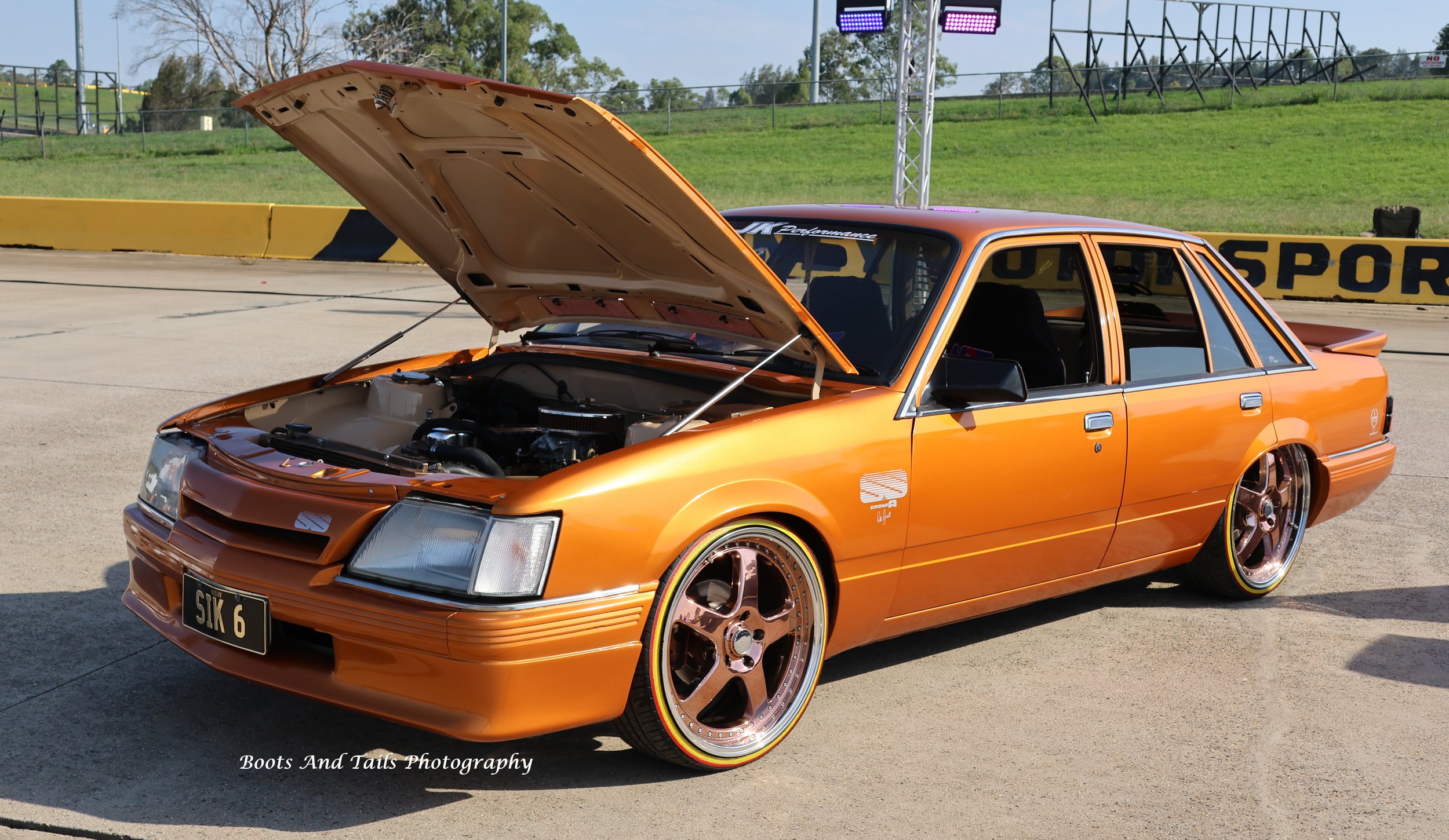 Gold VK Holden Tuned  Hi Res Photo Shot