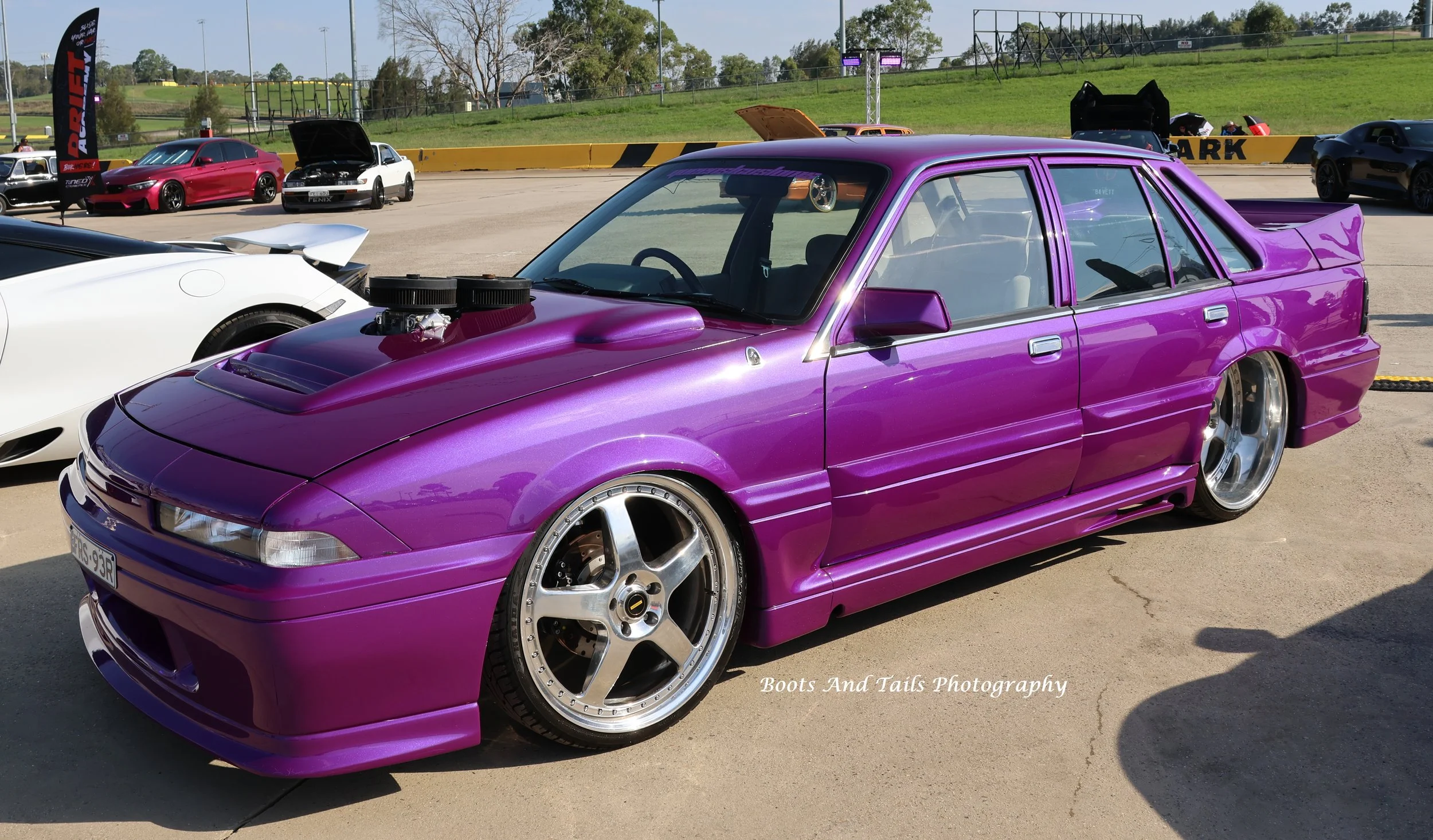 Purple VL Commodore Tuned  Hi Res Photo Shot