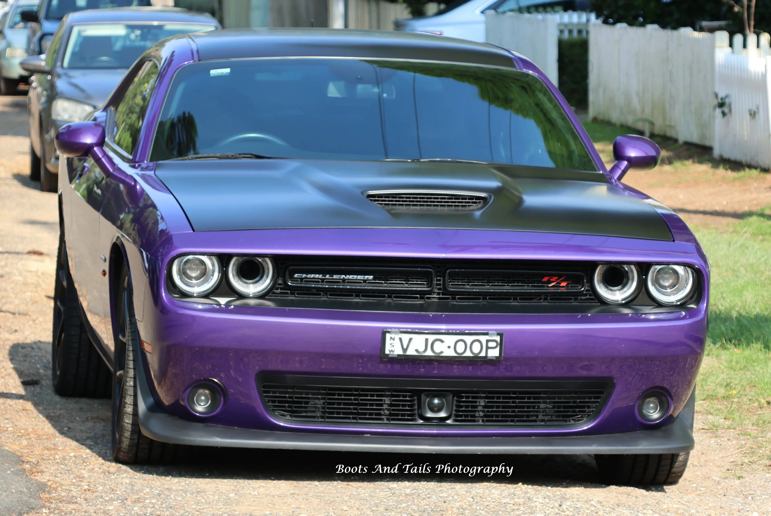 Purple Challenger SRT  Hi Res Photo Shot