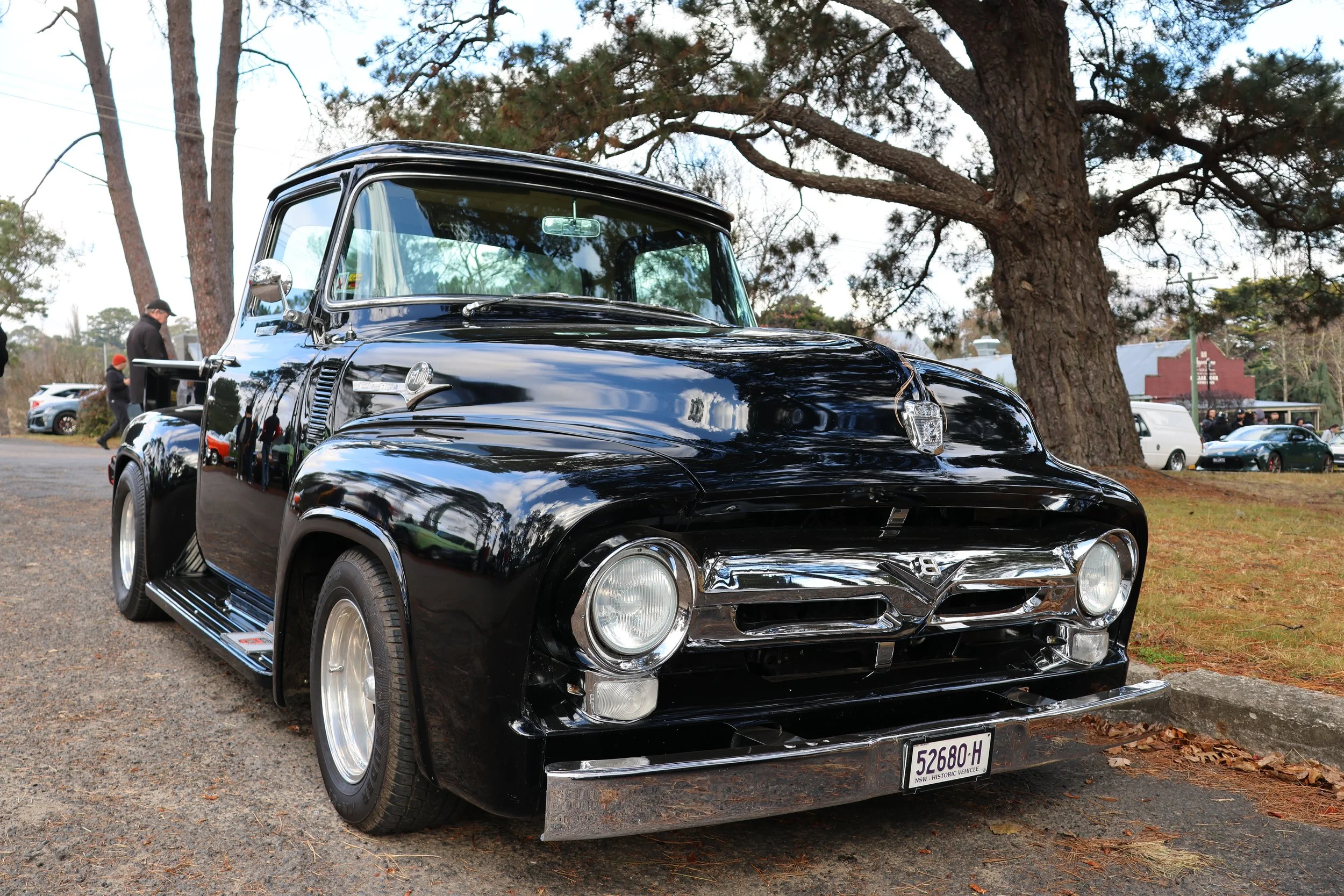 Black Ford F100  Hi Res Photo Shot