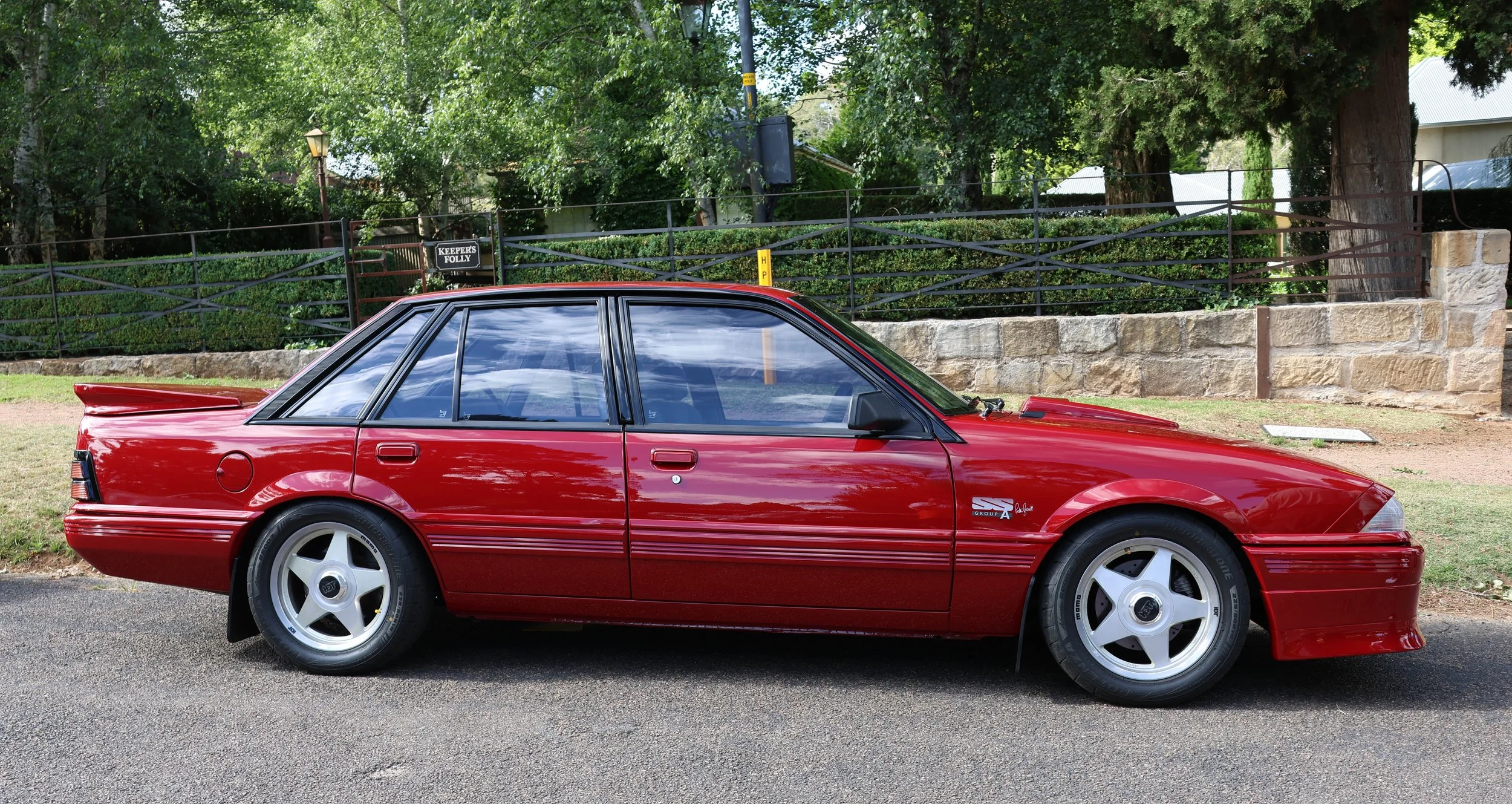 Red VL Holden  Hi Res Photo Shot
