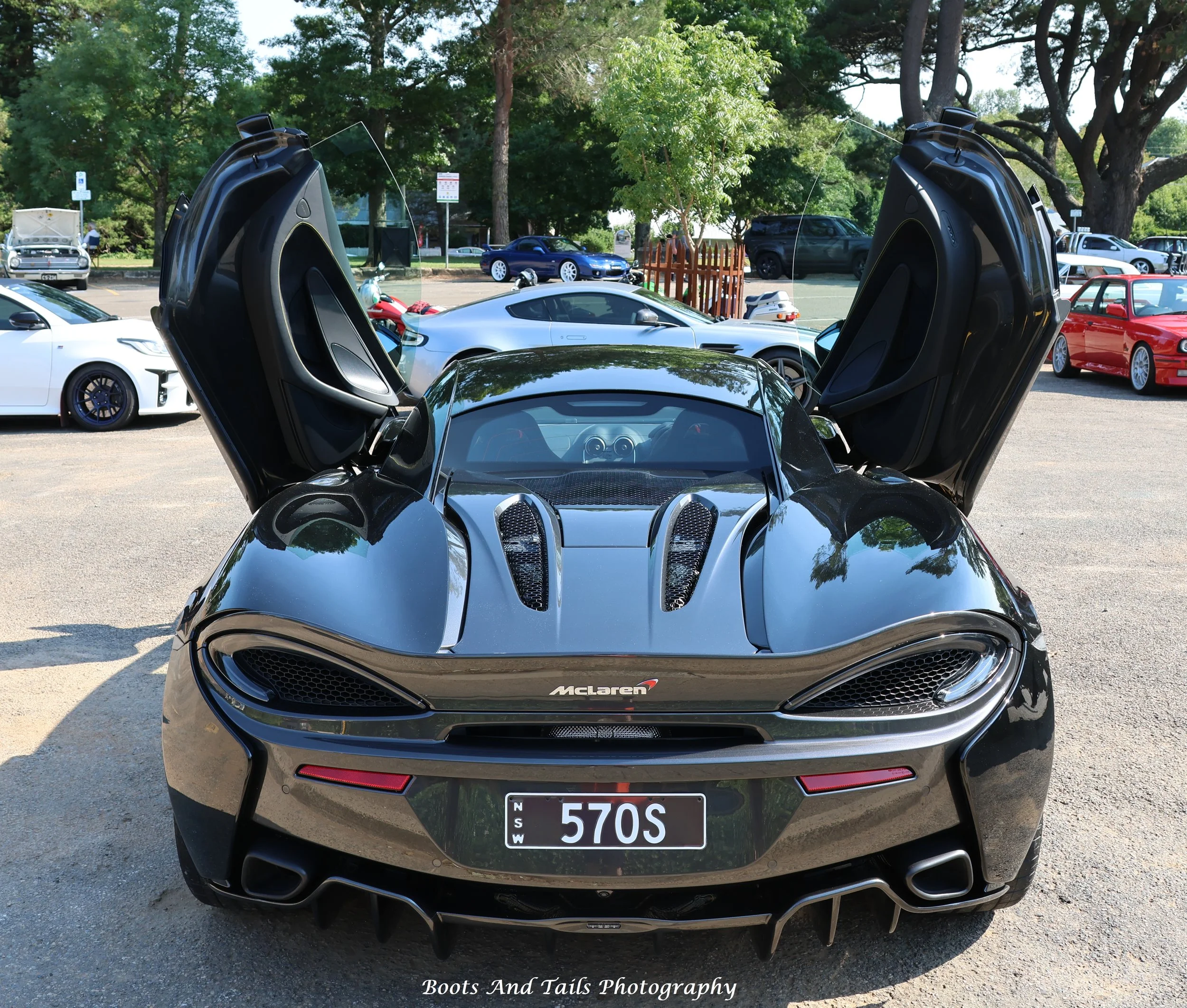 McLaren 570S Rear  Hi Res Photo Shot