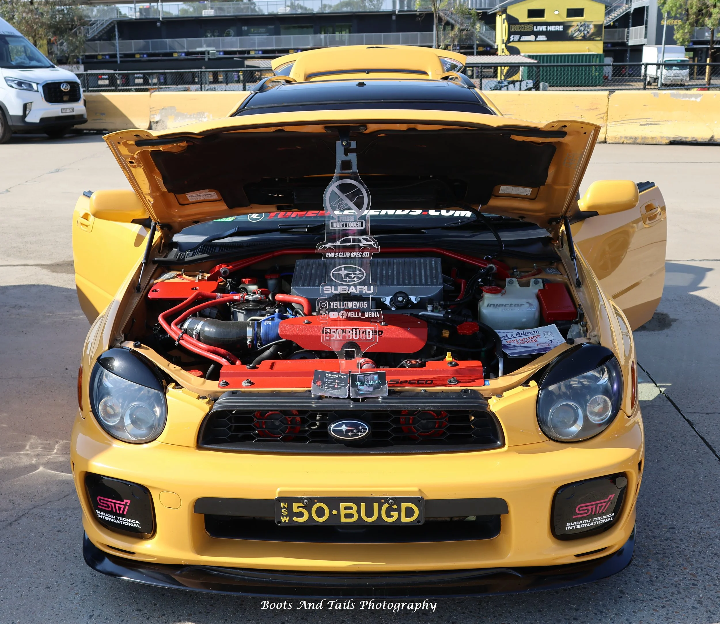 WRX Wagon Yellow  Hi Res Photo Shot