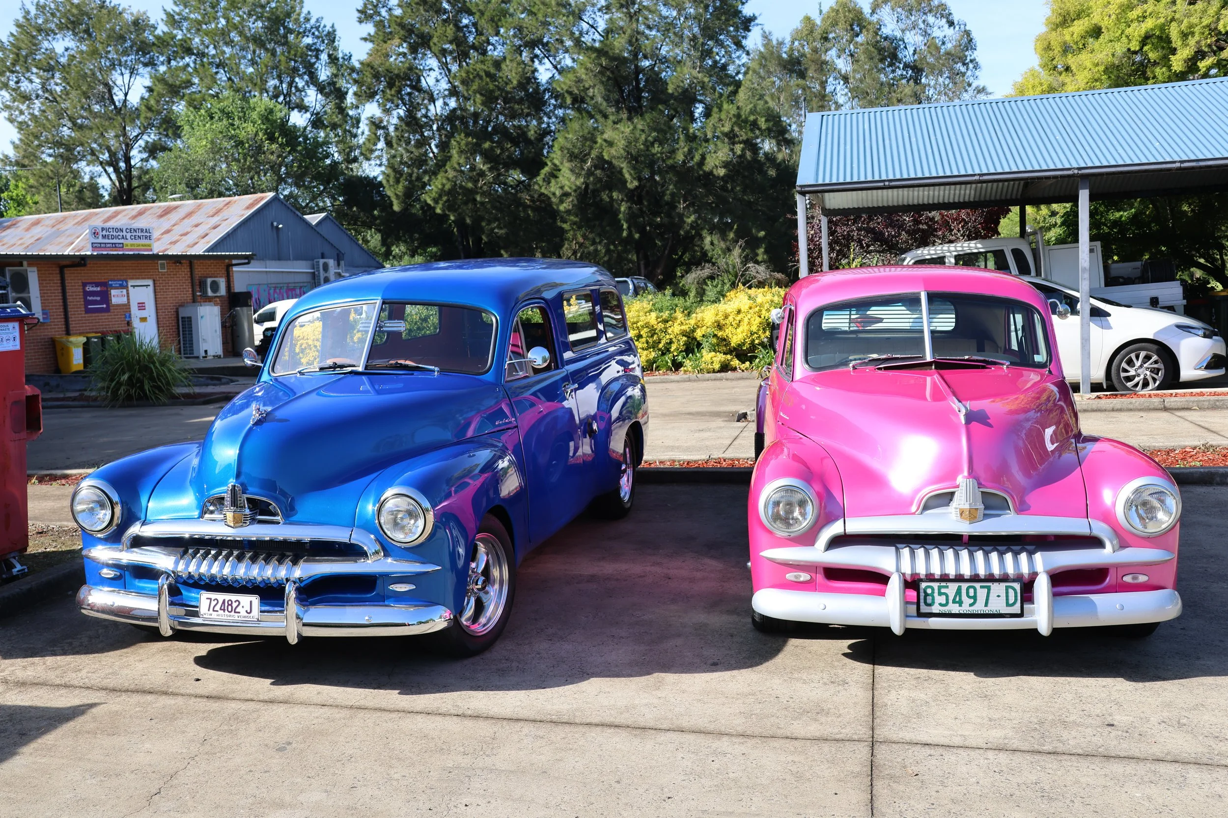 Twin FJ Holdens  Hi Res Photo Shot