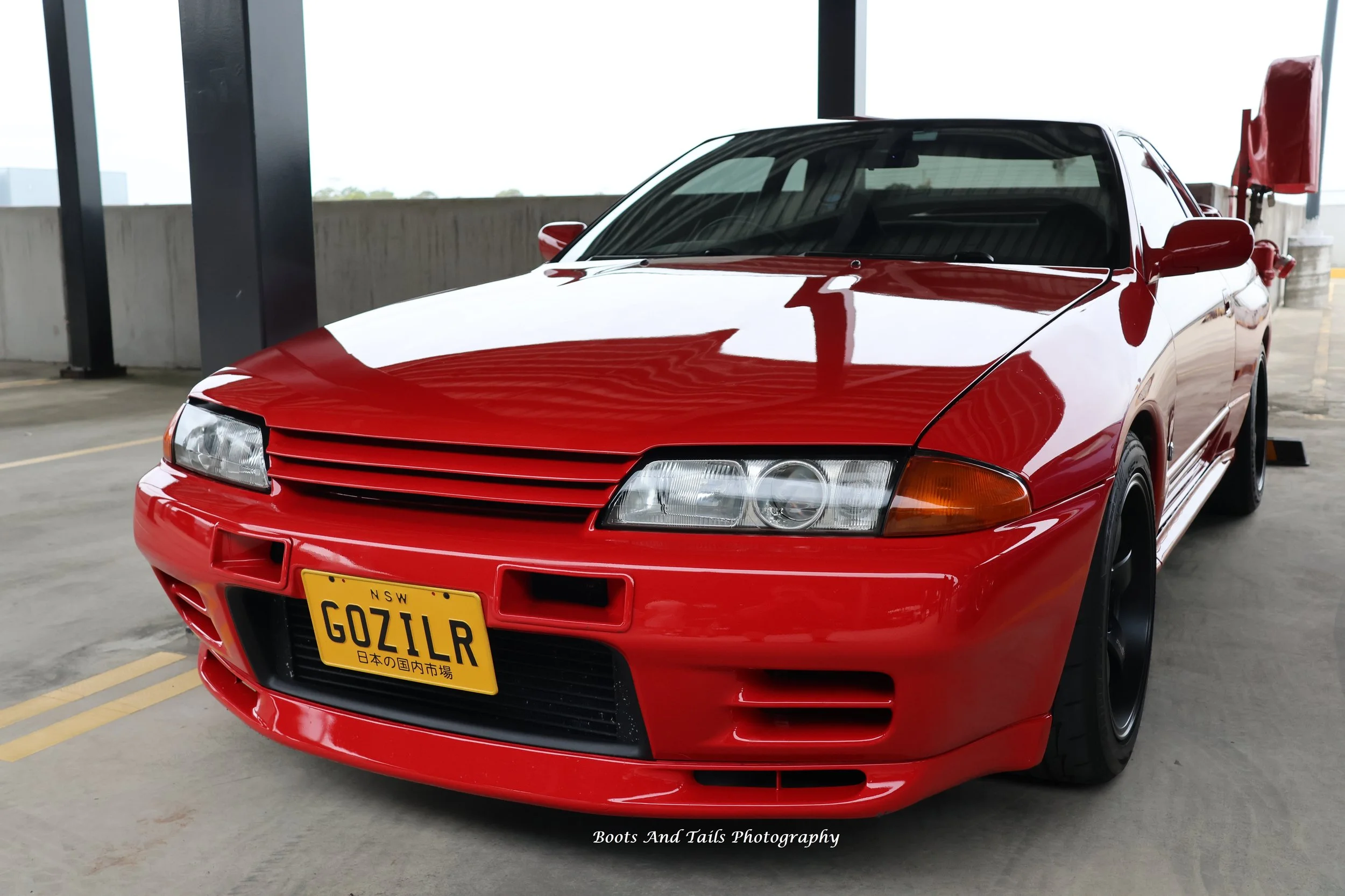 Red R32  GTR  Hi Res Shot
