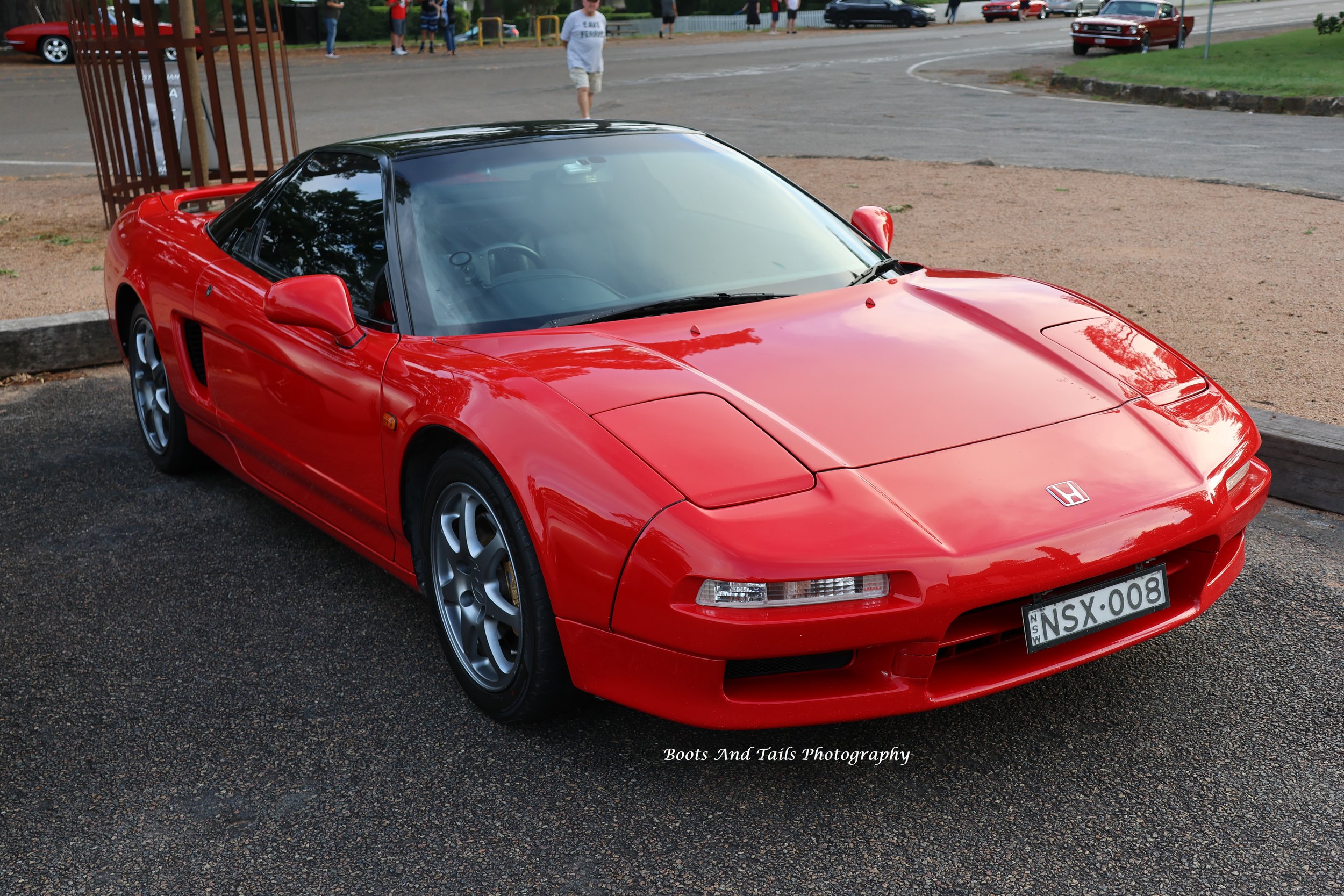 Red NSX Honda   Hi Res Photo Shot
