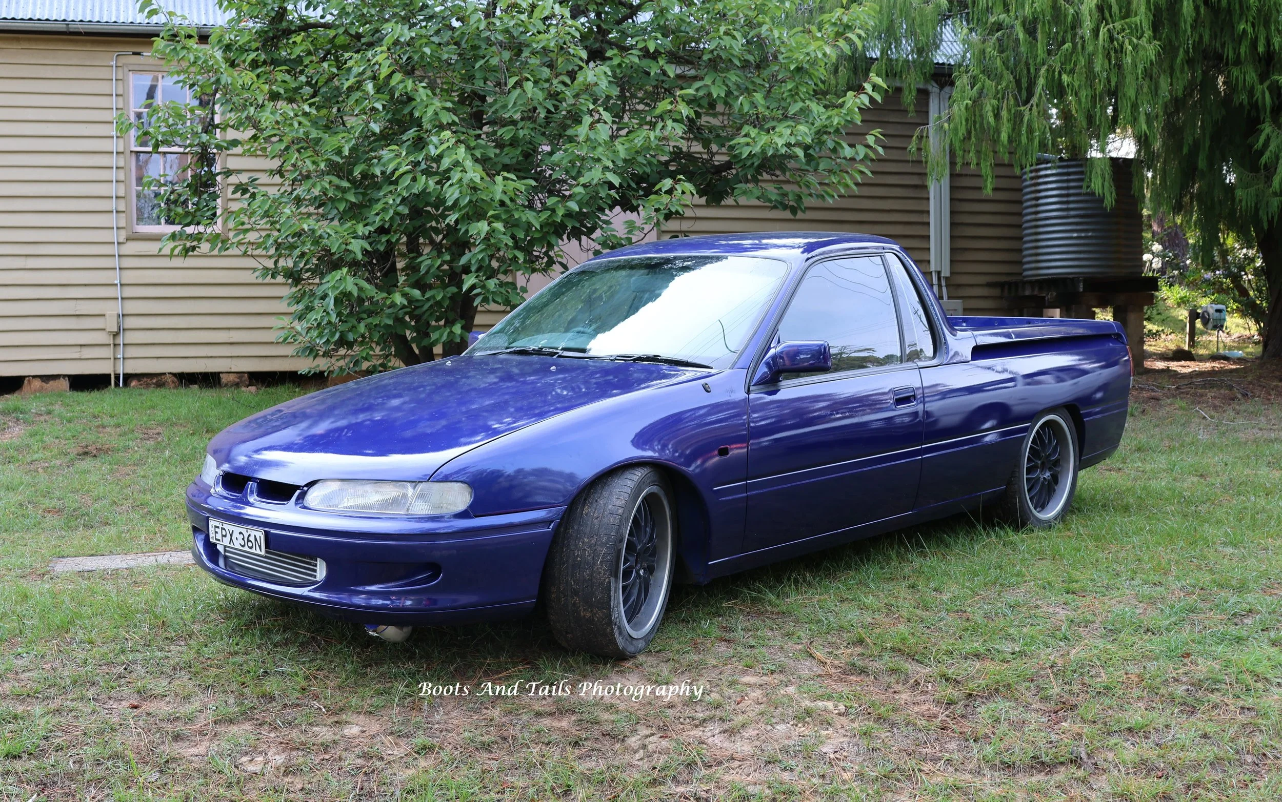 Blue Holden Ute  Hi Res Photo Shot