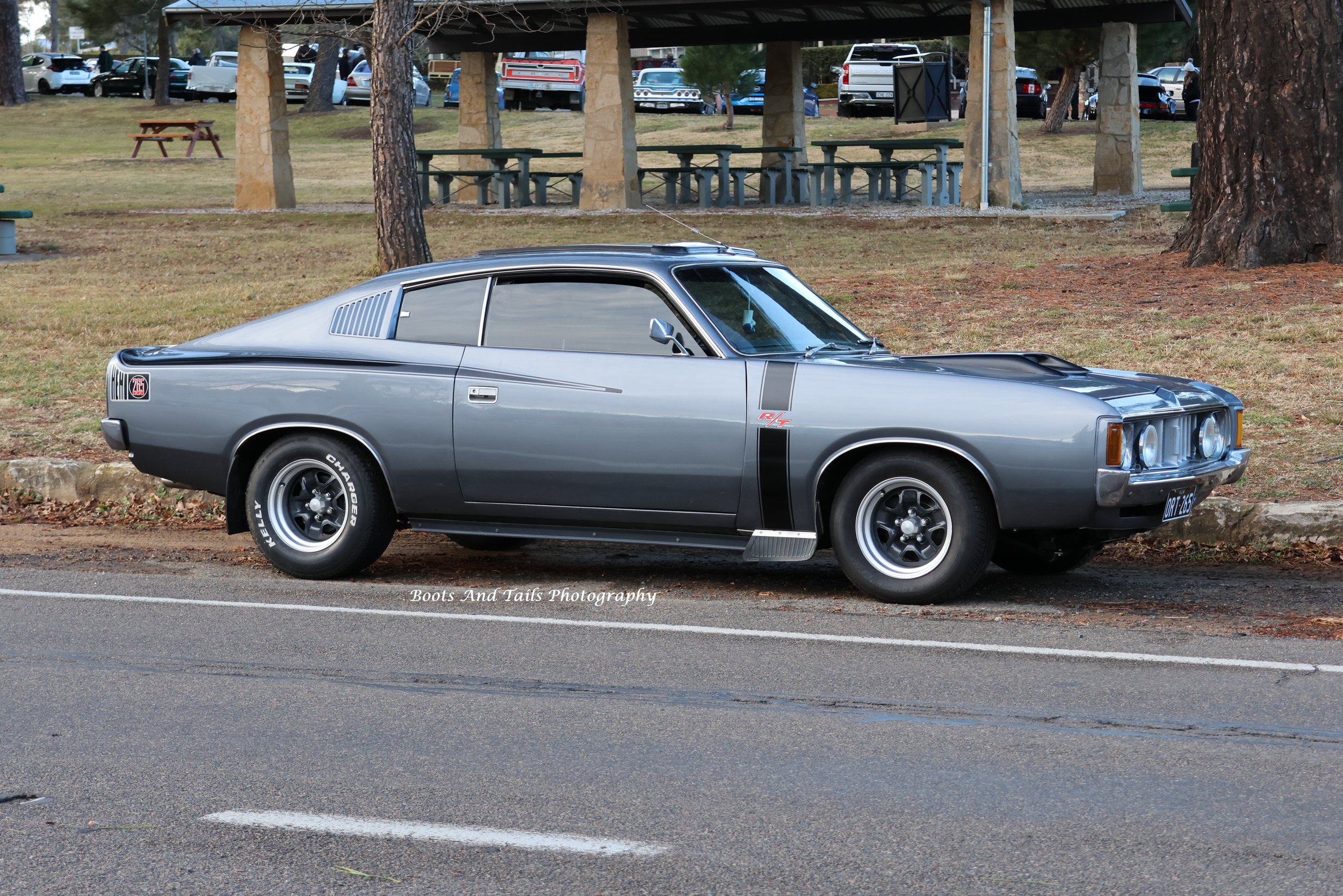 Gun Metal Valiant Charger  Hi Res Photo Shot