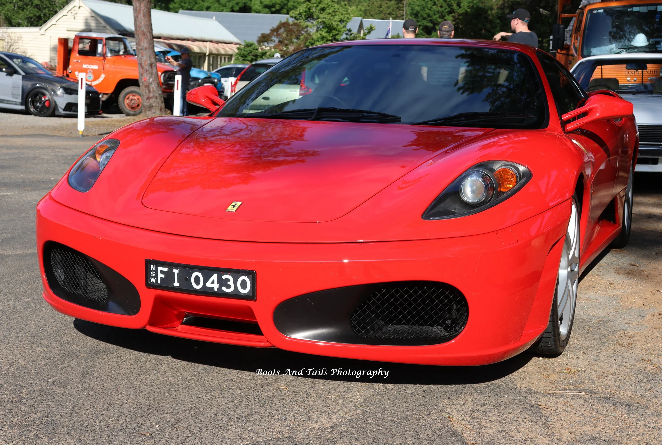 Red Ferrari F430  Hi Res Photo Shot